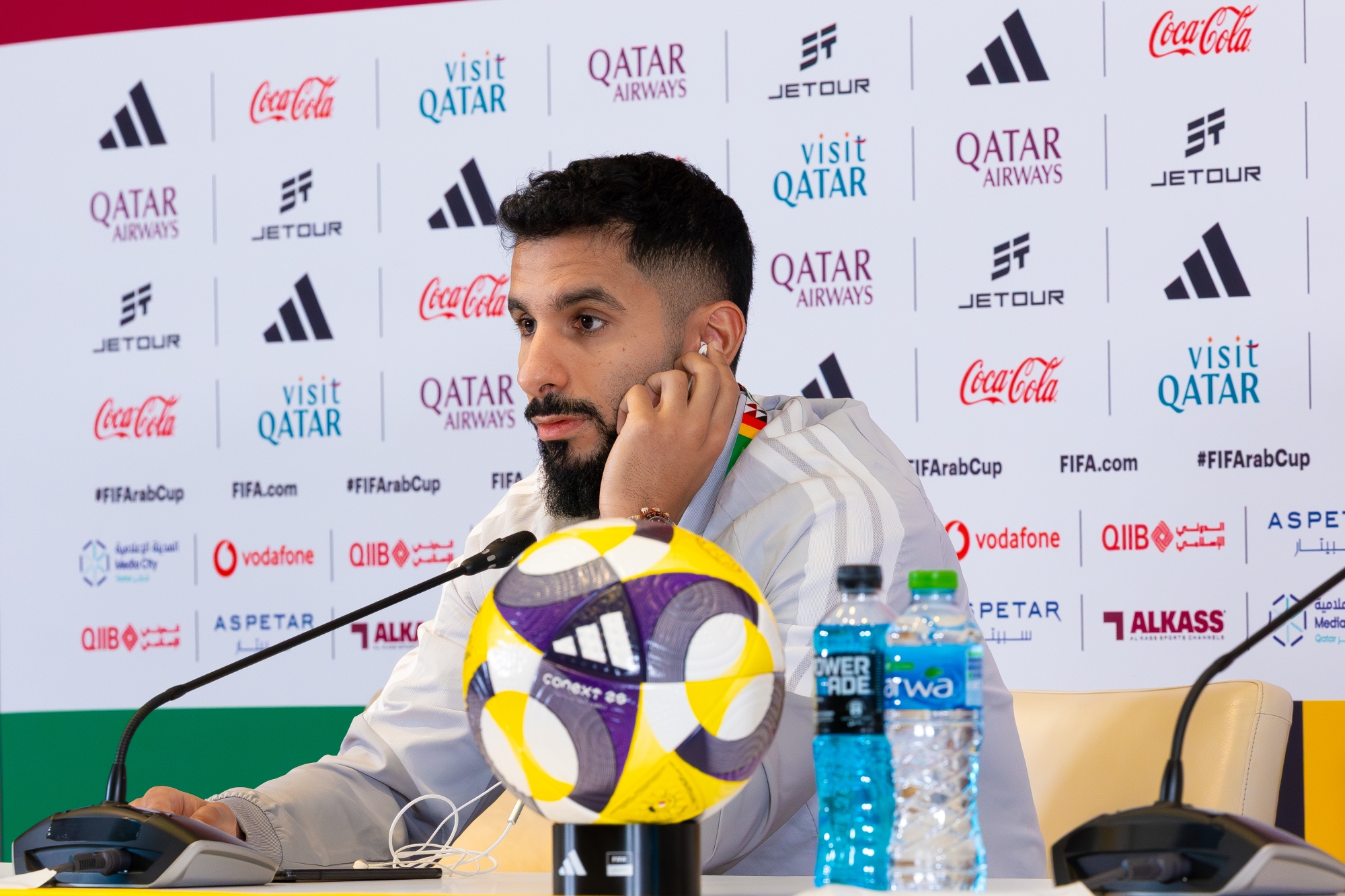 صالح الشهري قبل مواجهة جزر القمر: نبحث عن التأهل.. وضياع الفرص أمر طبيعي