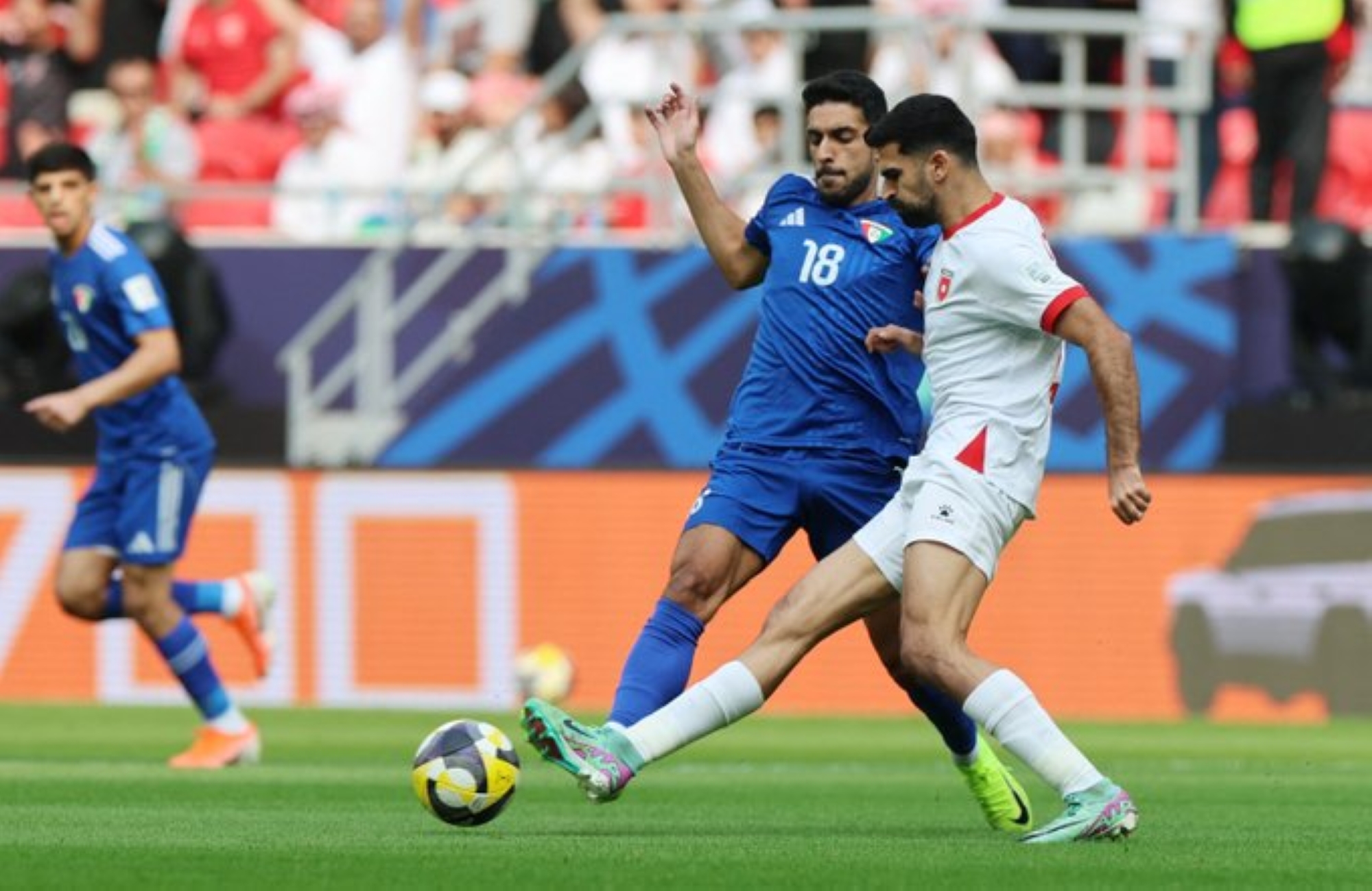 الأردن يتأهل لدور الثمانية لكأس العرب بفوزه على الكويت