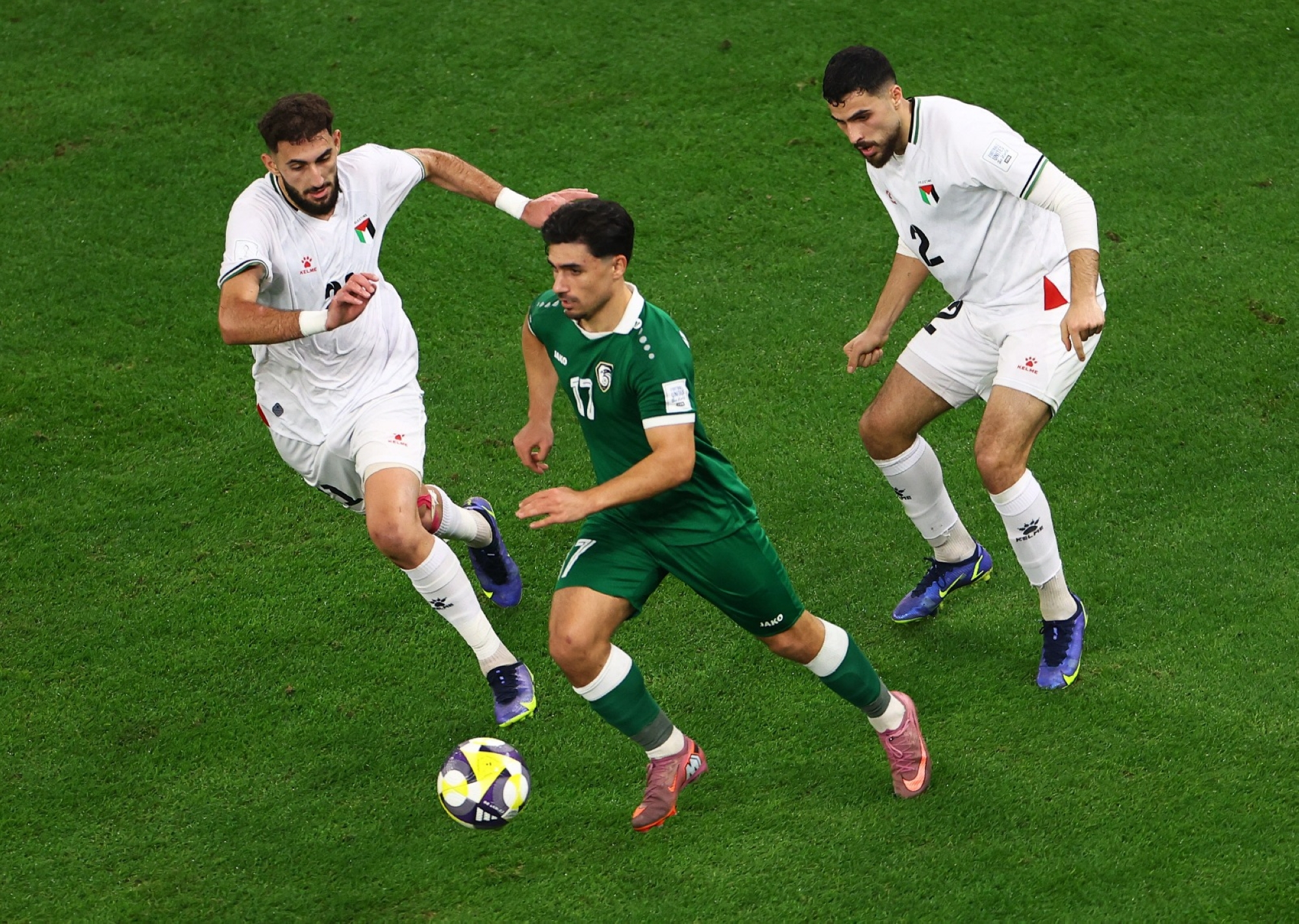 تأهل سوريا وفلسطين لدور الثمانية بكأس العرب 2025