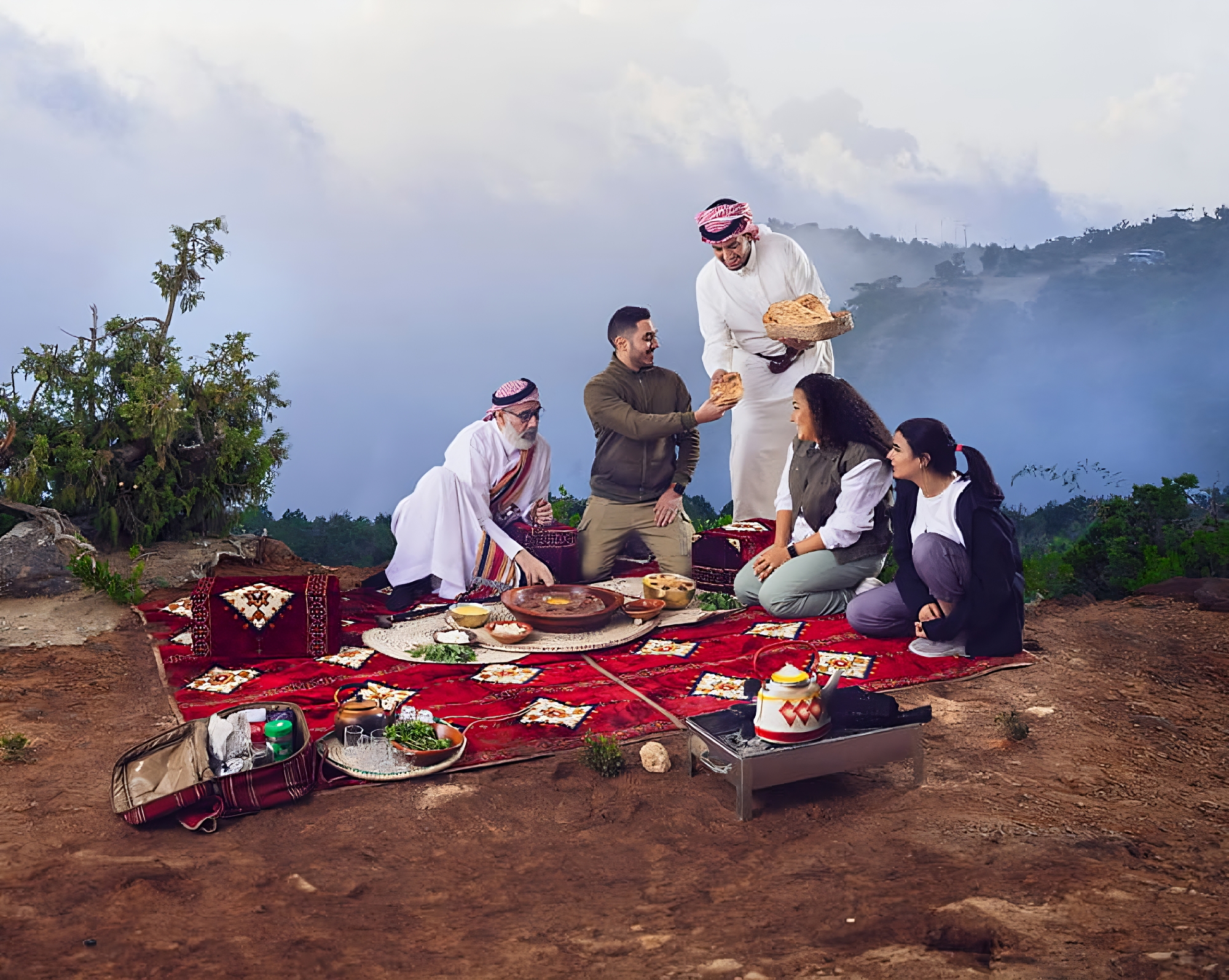 جلسات الشتاء في الطائف.. دفء السمر بين الأودية والجبال