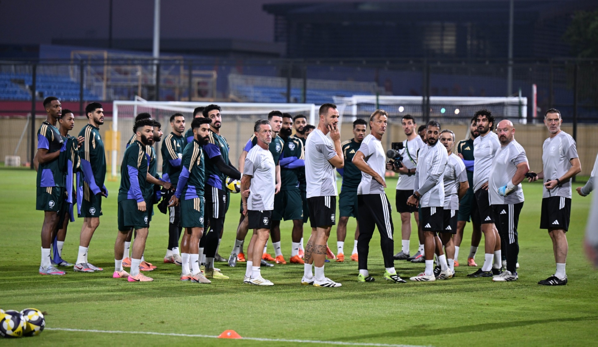 تشكيل الأخضر المتوقع أمام فلسطين في ربع نهائي كأس العرب