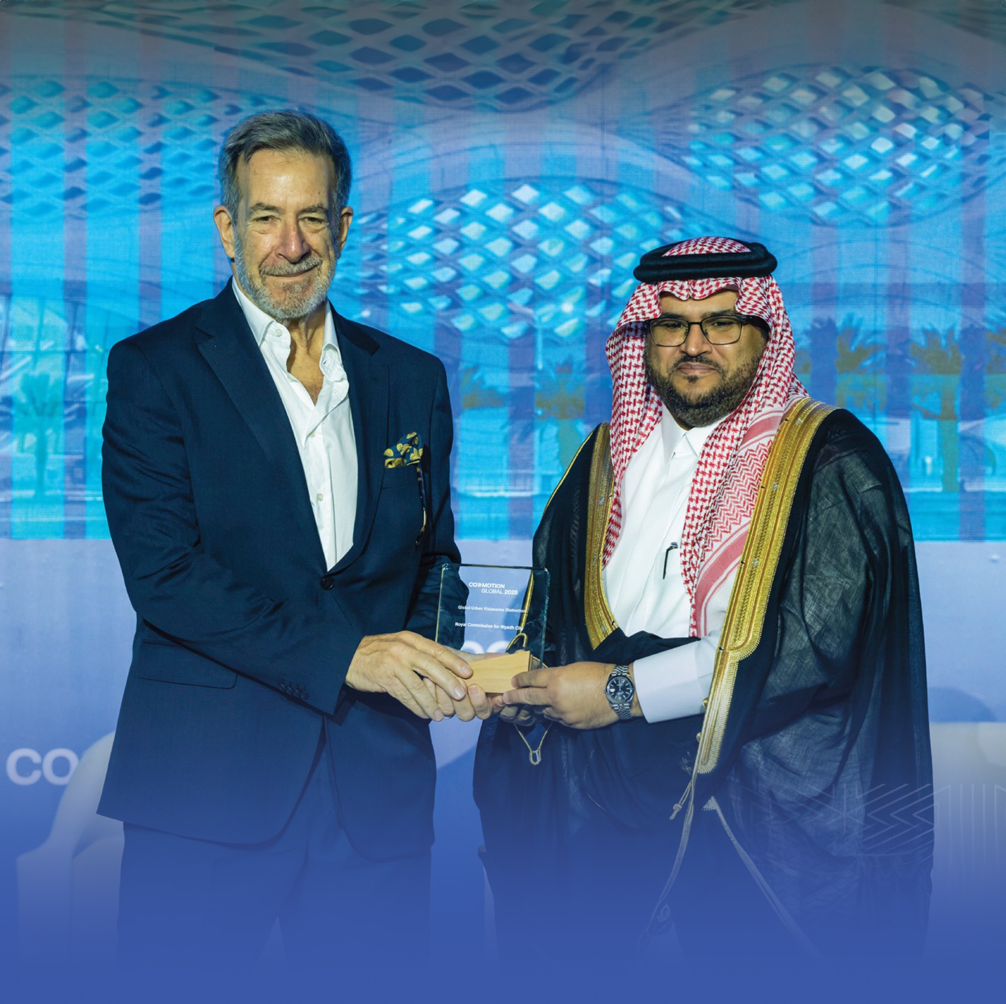 قطار الرياض يقود الهيئة الملكية لحصد جائزة كوموشن العالمية