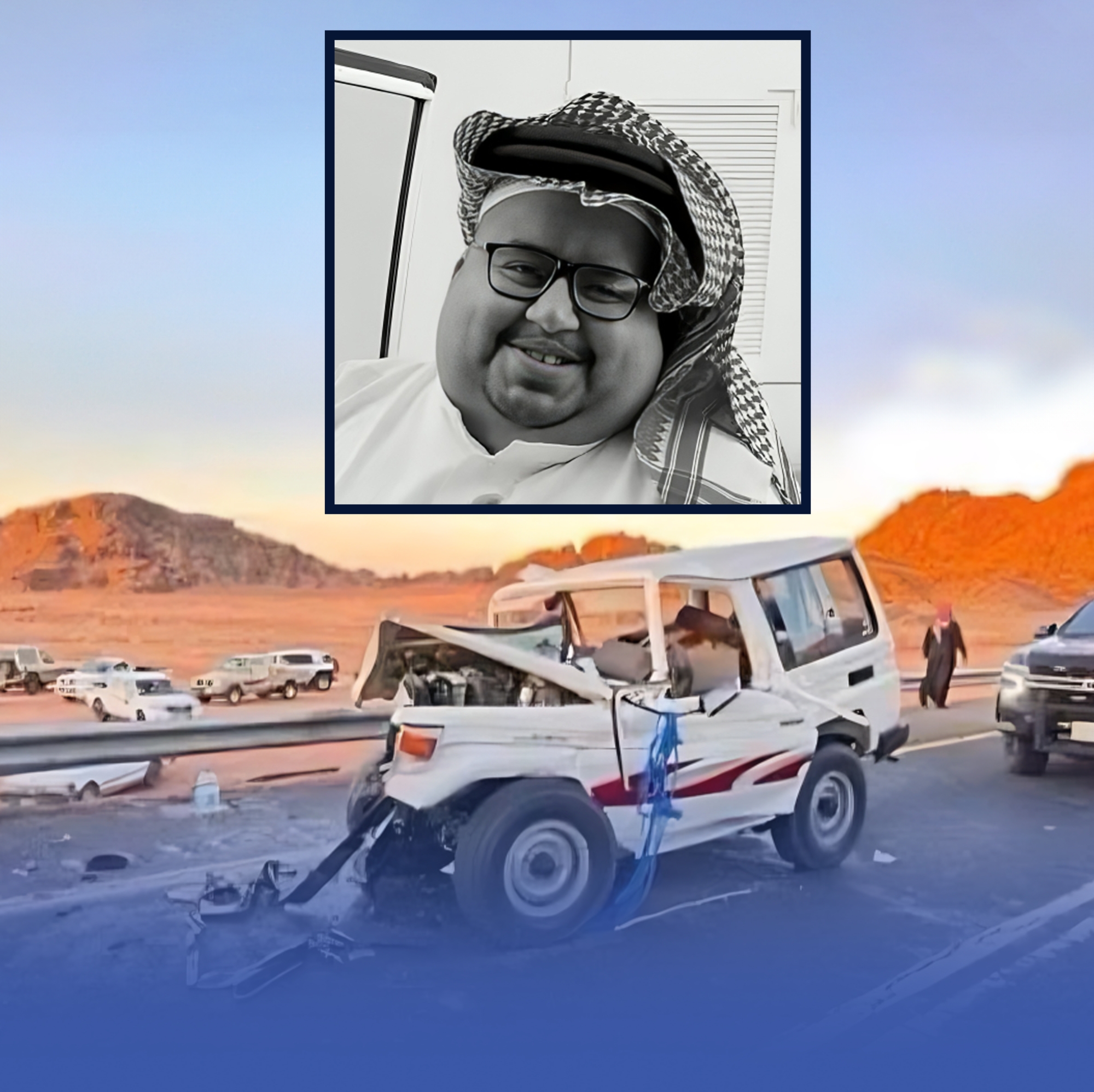 حادث مروع يودي بحياة المشهور "أبو مرداع" في حائل