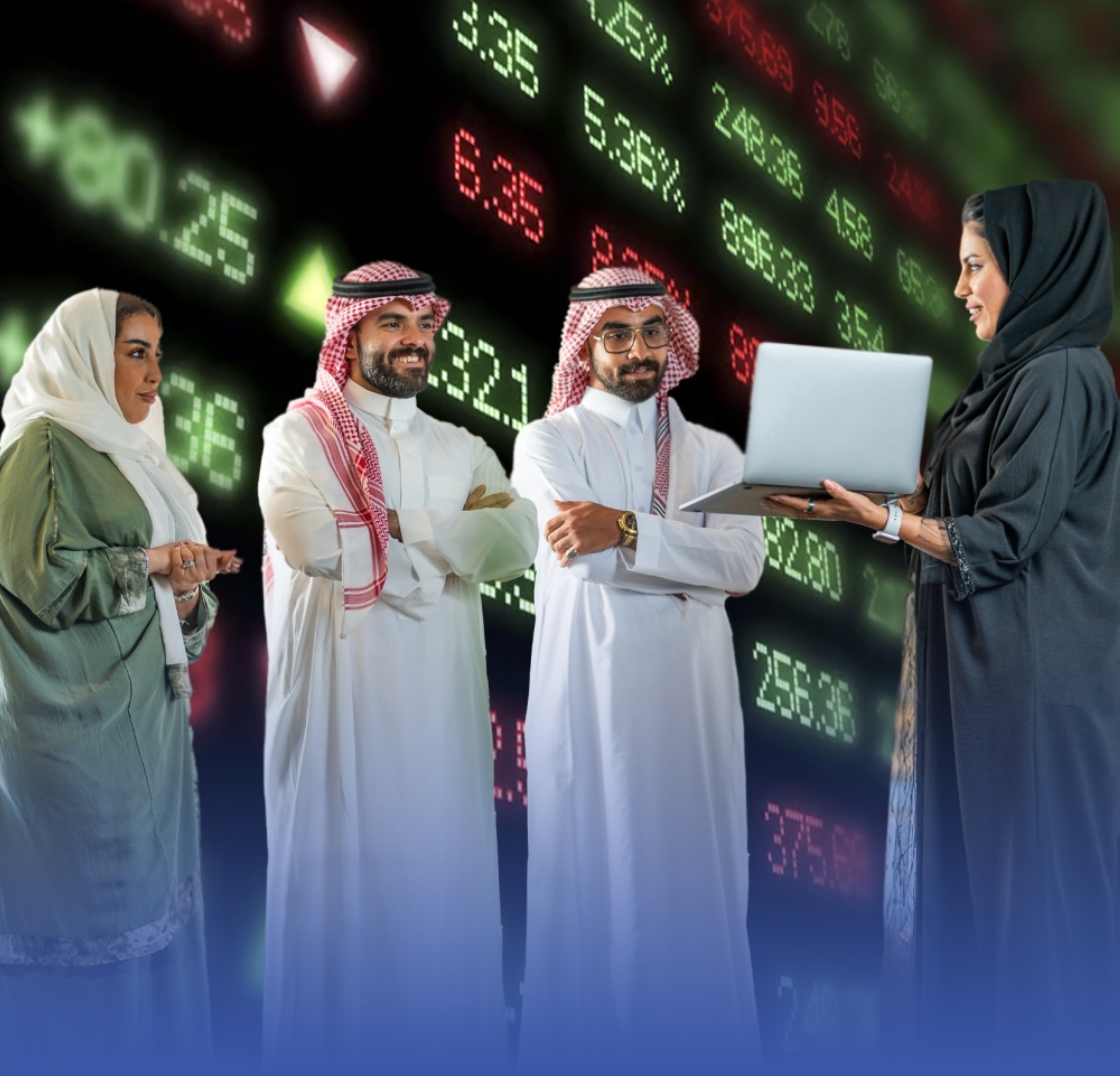 "تاسي" أخضر بتداولات 3.1 مليار ريال