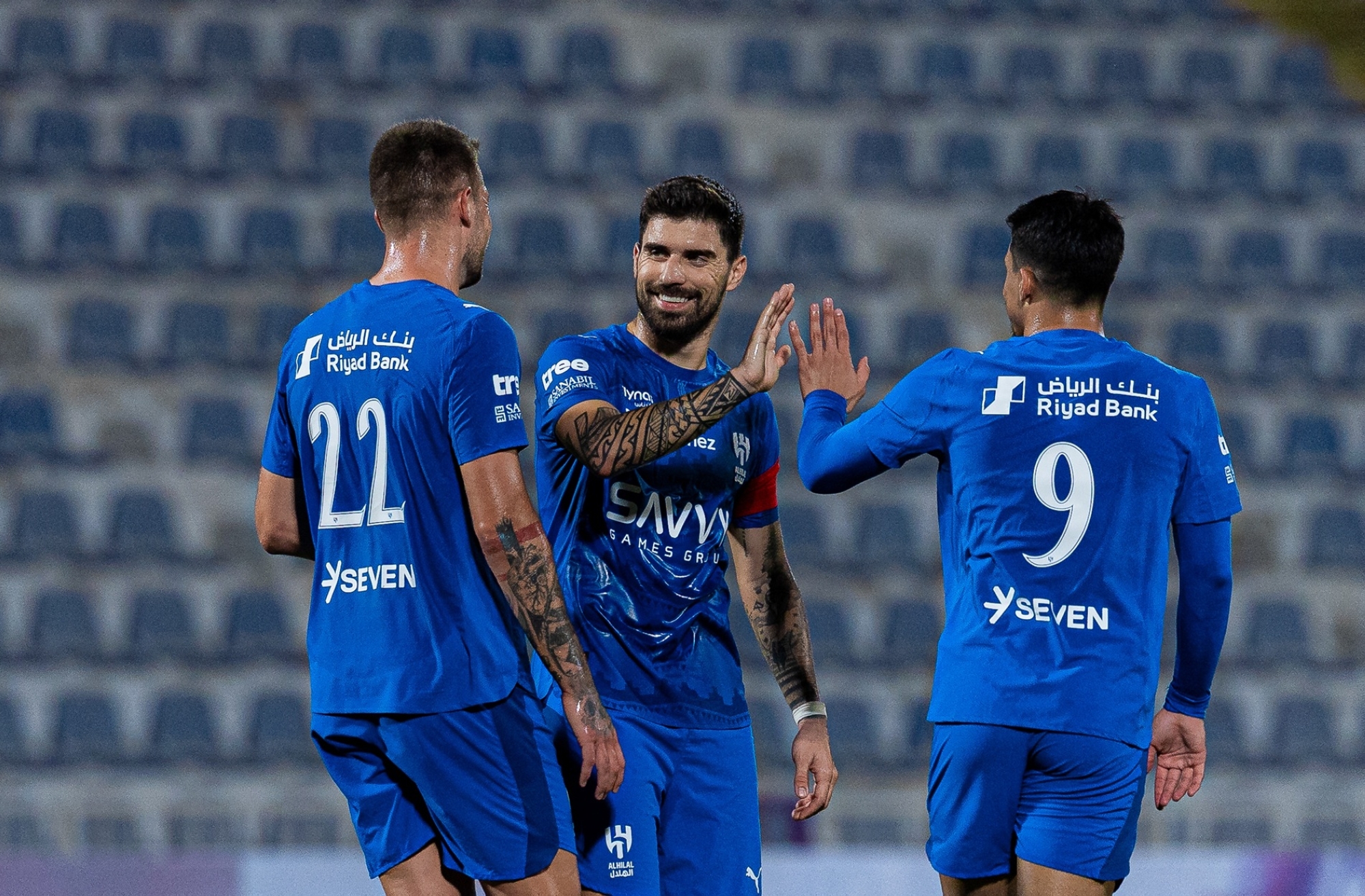 رباعي الهلال جاهز لمواجهة الشارقة