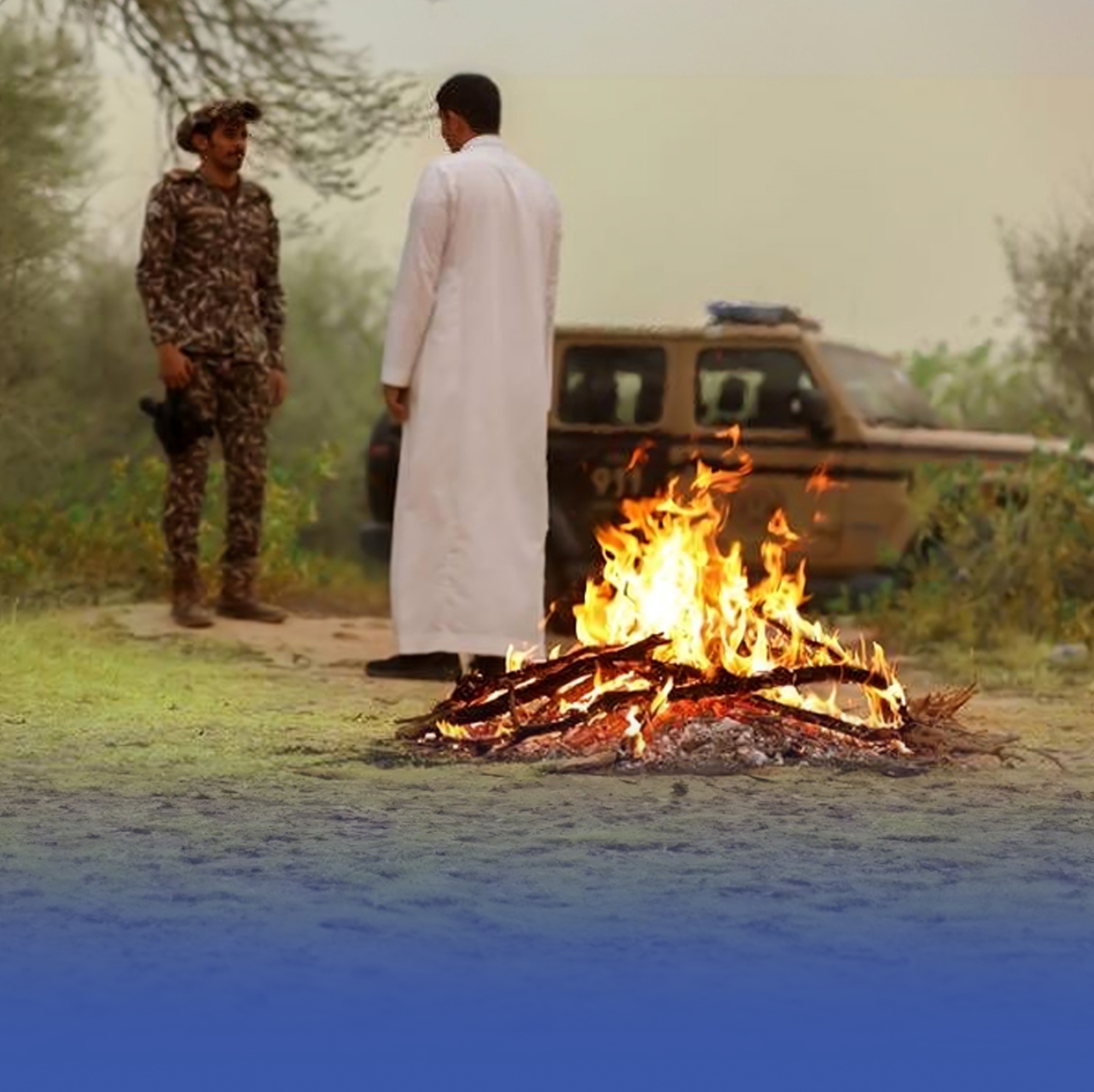 ضبط مخالف دخل بمركبته في الفياض بمحمية المؤسس
