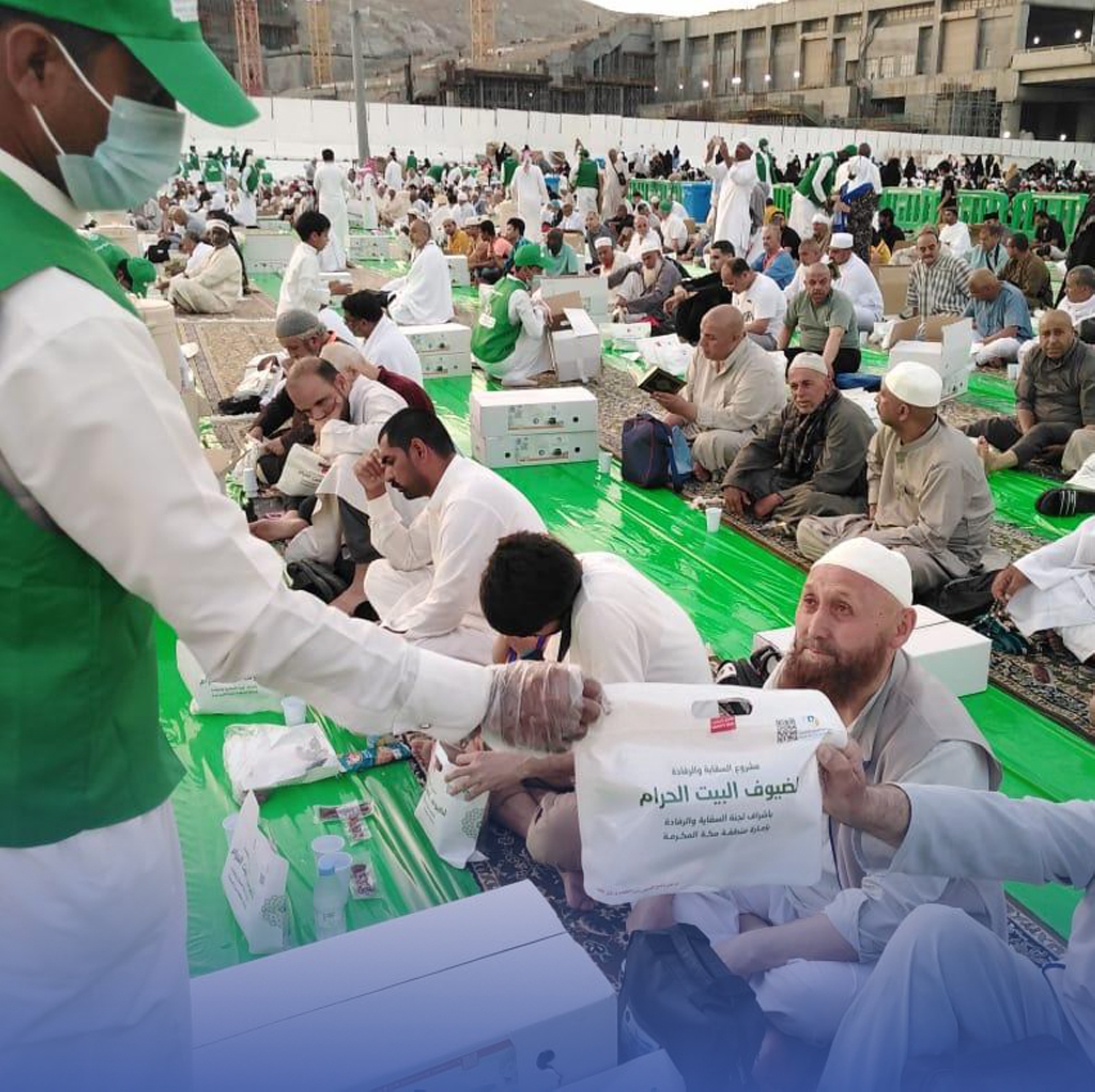 بدء استقبال وثائق الشركات لخدمة إفطار الصائمين بالحرمين