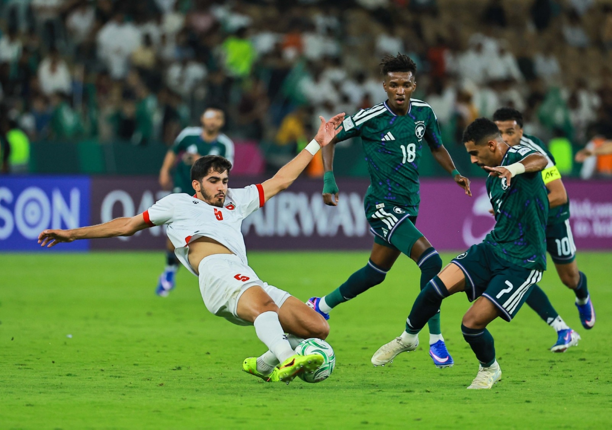 الأخضر تحت 23 يخسر من الأردن ضمن بطولة كأس آسيا