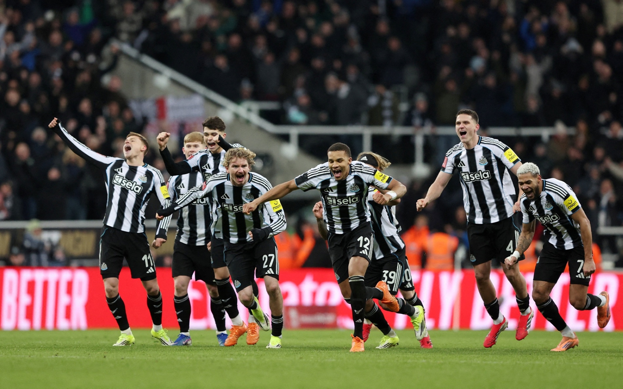 نيوكاسل يفوز على بورنموث بركلات الترجيح في كأس الاتحاد الإنجليزي