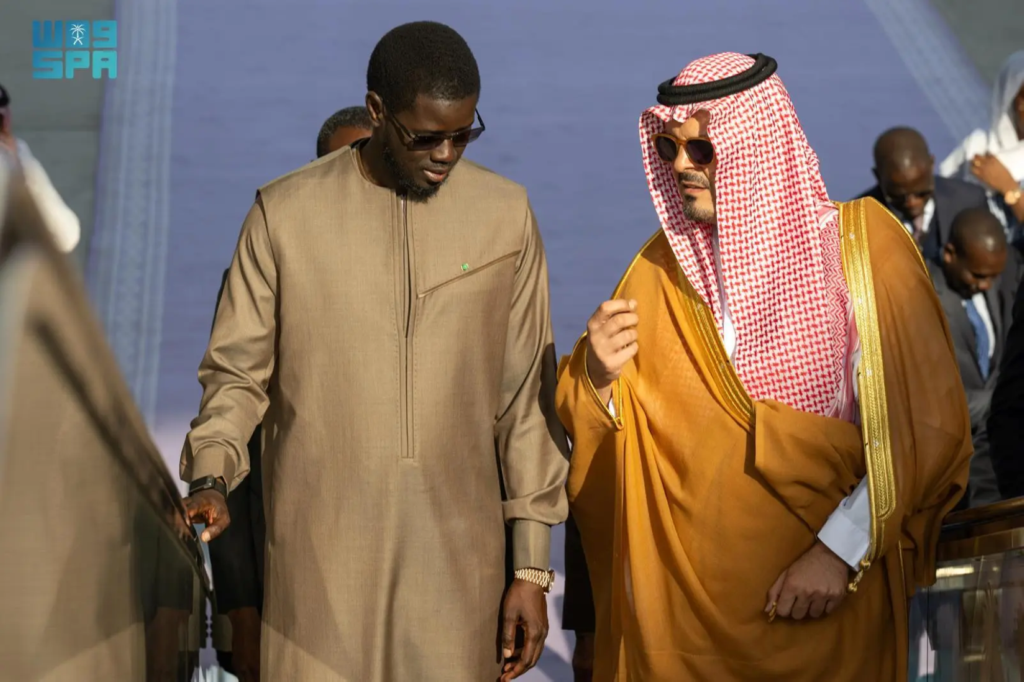رئيس السنغال يصل إلى جدة