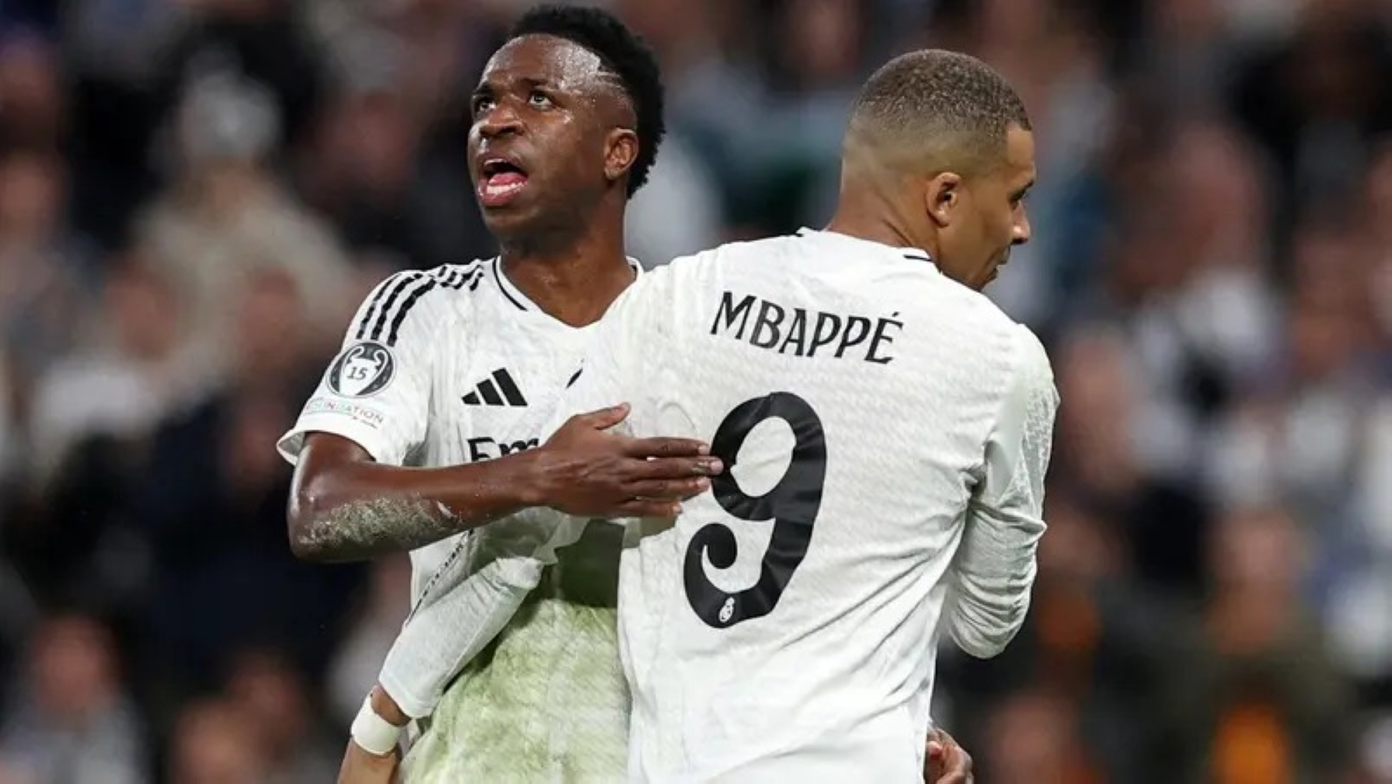 مبابي يدعو الجماهير لدعم فينيسيوس في ظل معاناة ريال مدريد