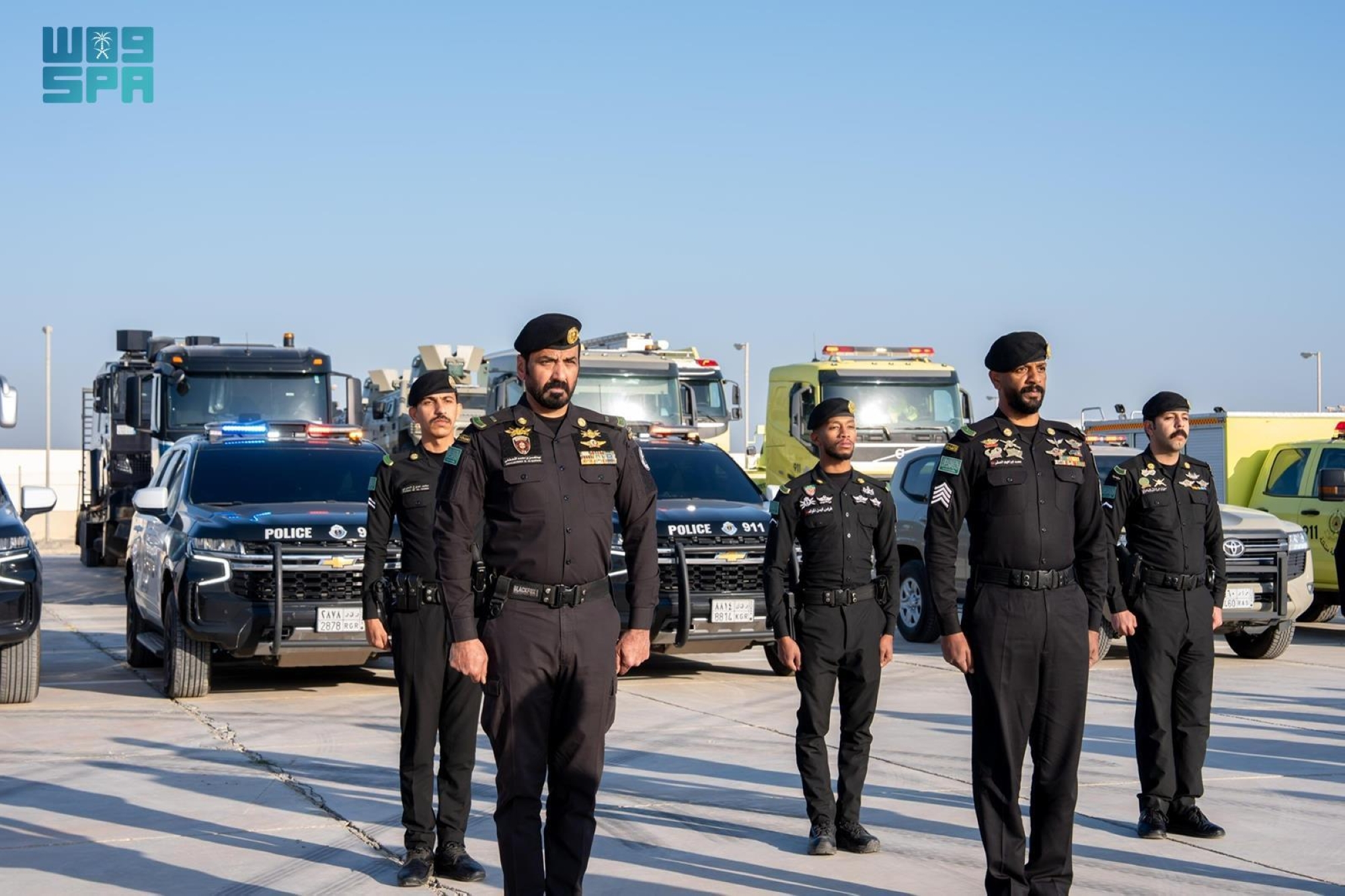 القوات السعودية تشارك في التمرين الأمني الخليجي المشترك