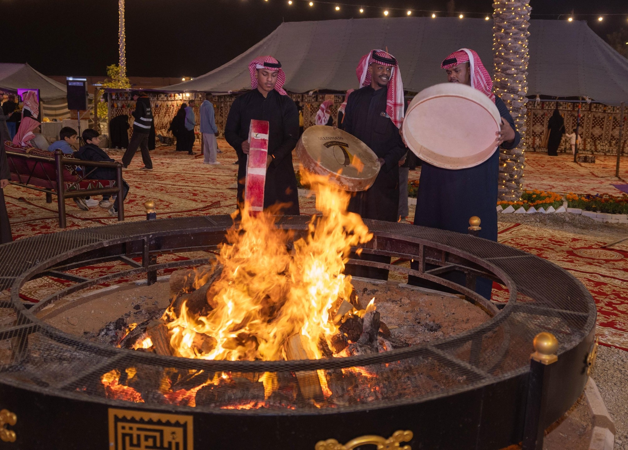 شتاء الرس يستقطب الزوار بأجواء تراثية