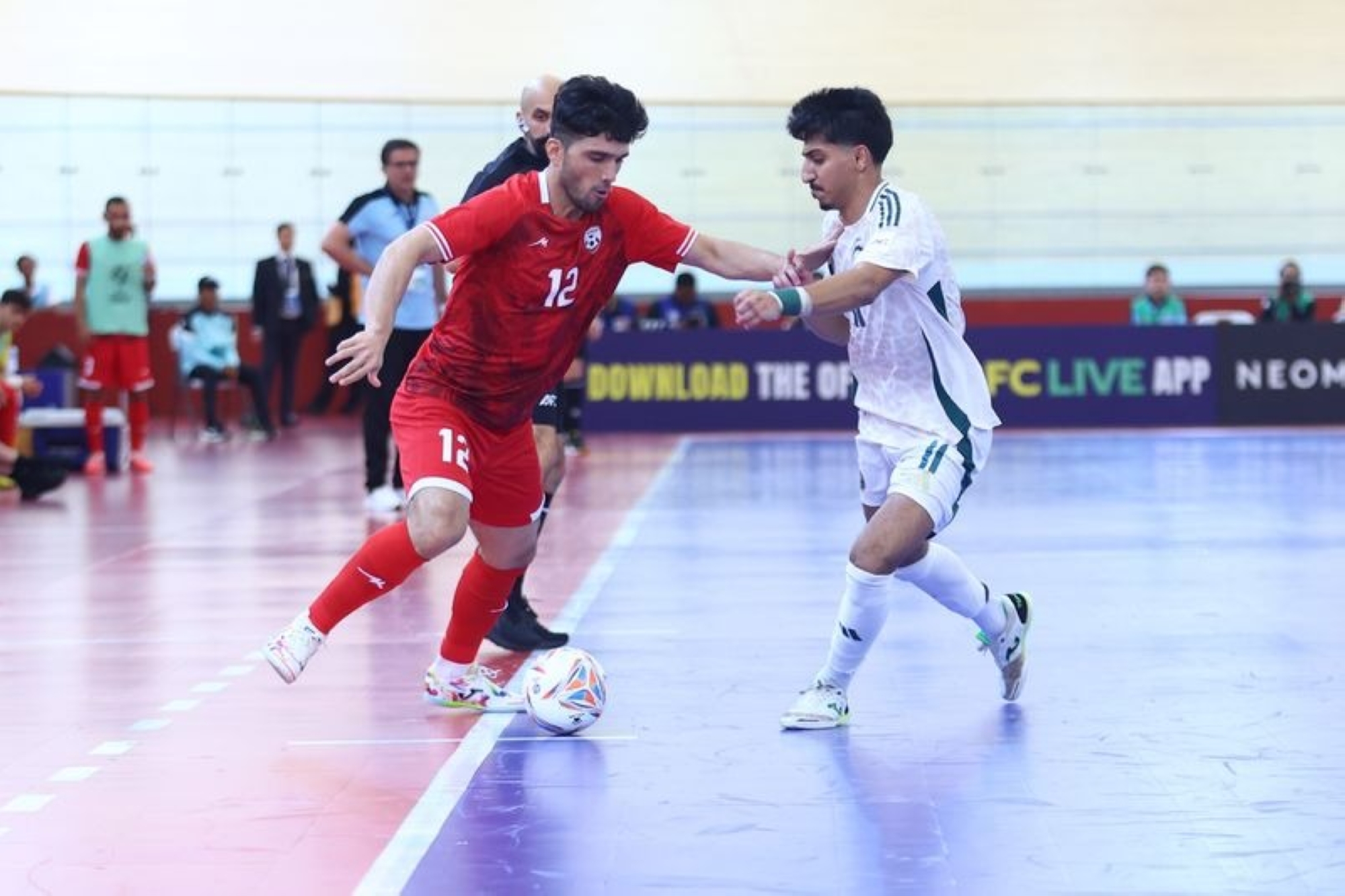 أخضر الصالات يخسر من أفغانستان في كأس آسيا