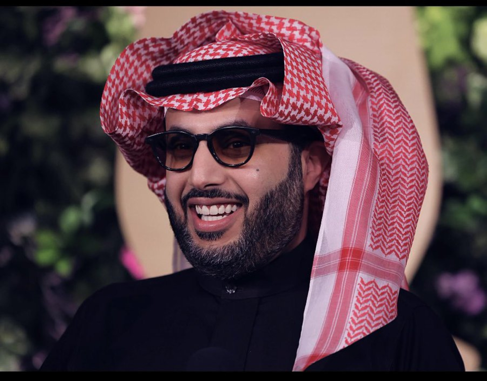 تركي آل الشيخ يدعم المصارع السعودي بدر سحلي