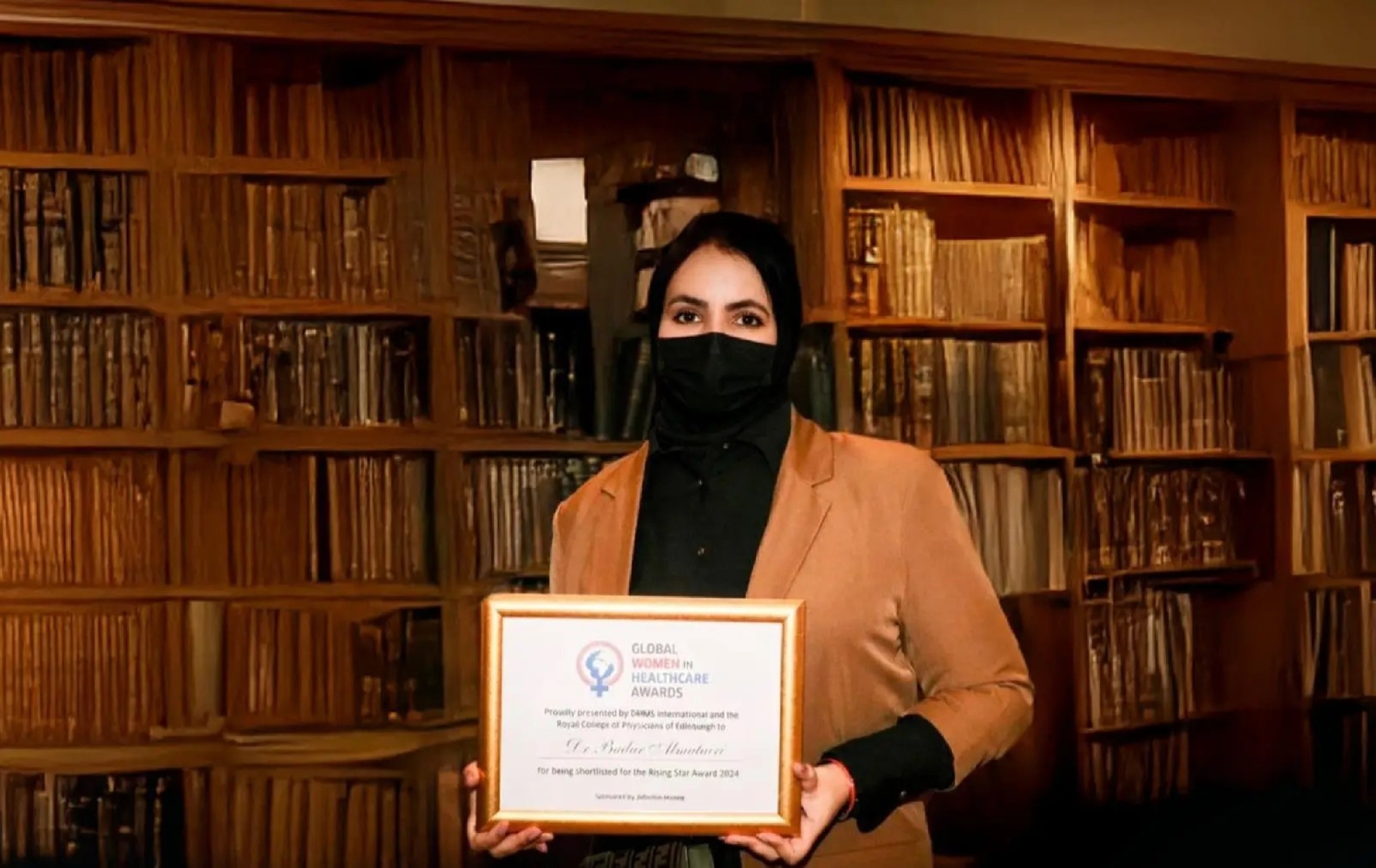 سعودية تحصد جائزة "المرأة العالمية في المجال الصحي"