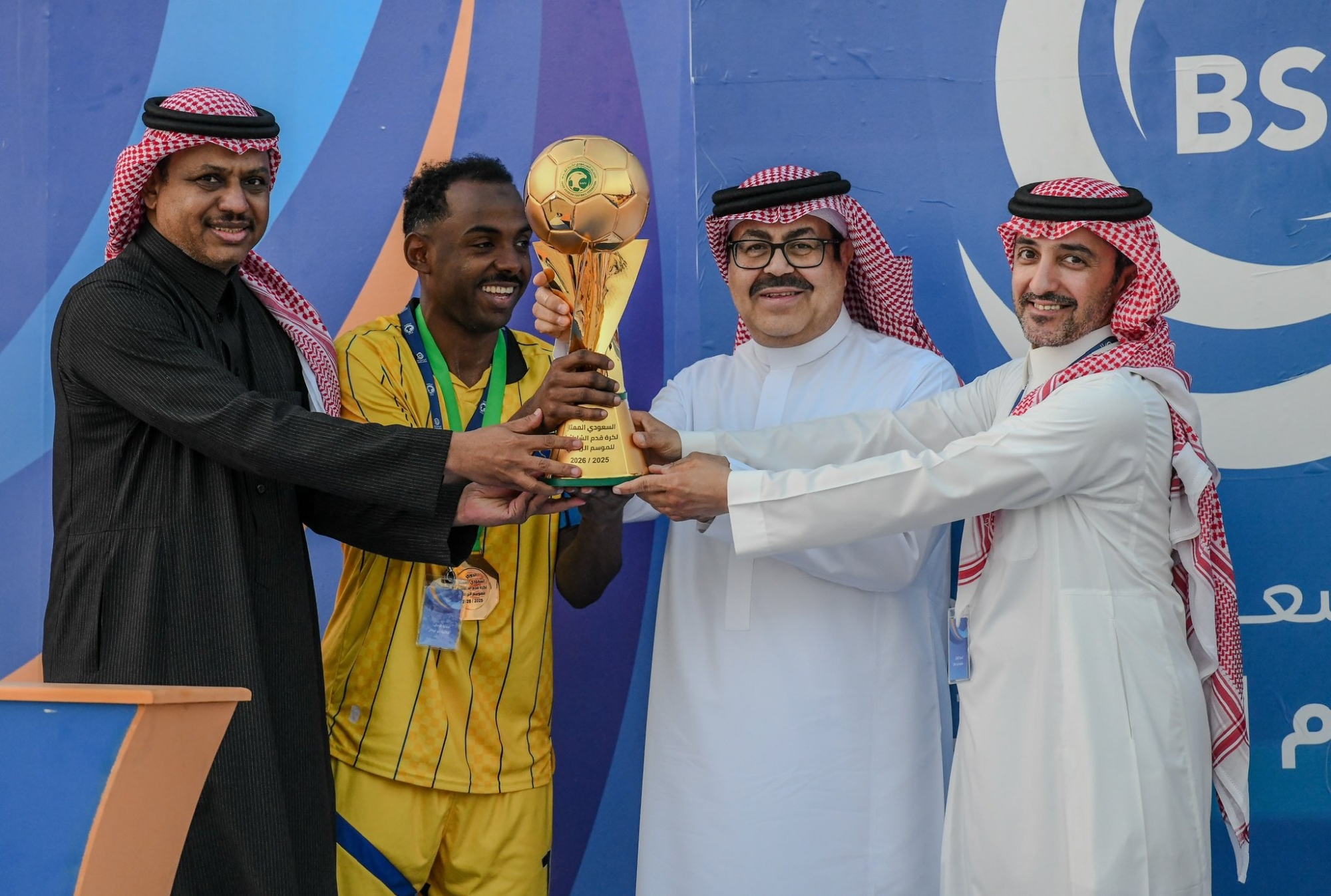 التعاون بطلاً للدوري السعودي الممتاز للكرة الشاطئية