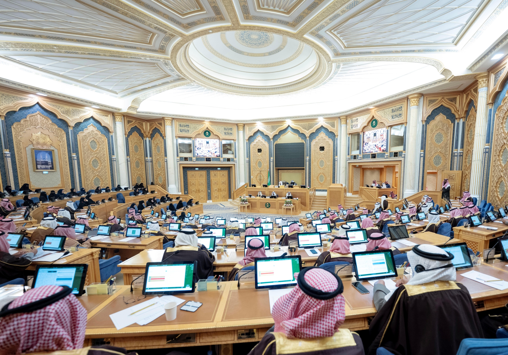 شدد المجلس على أهمية إيجاد شراكات بين الجامعات والقطاعات الأخرى