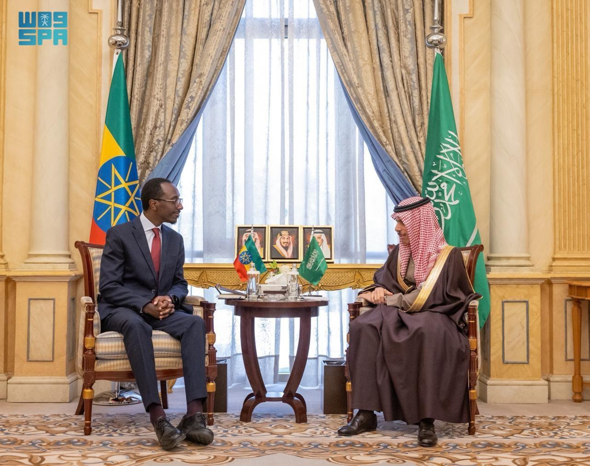 وزير الخارجية يبحث مع نظيره الإثيوبي مستجدات المنطقة