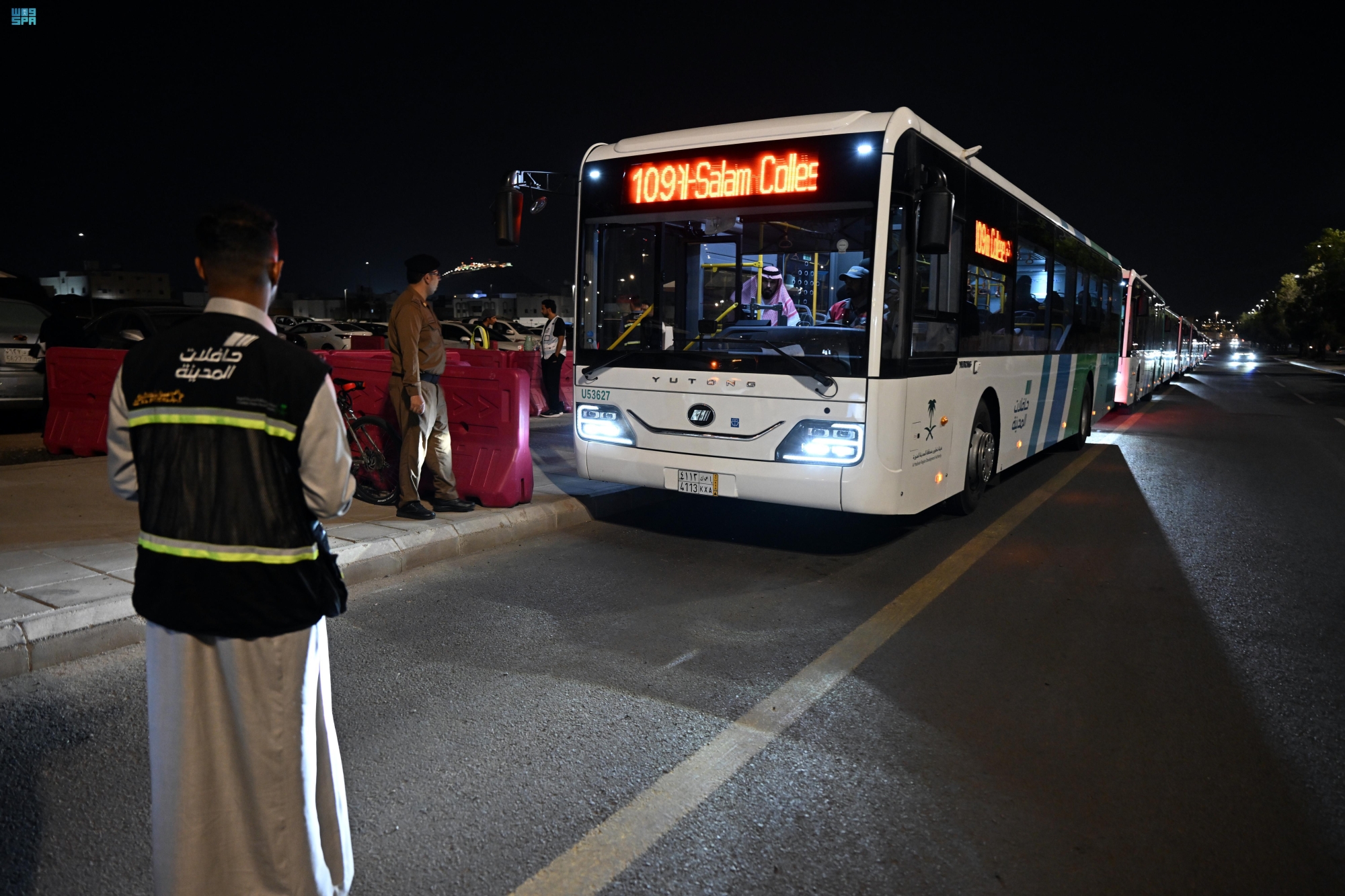 إطلاق خدمة النقل الترددي في المدينة خلال رمضان