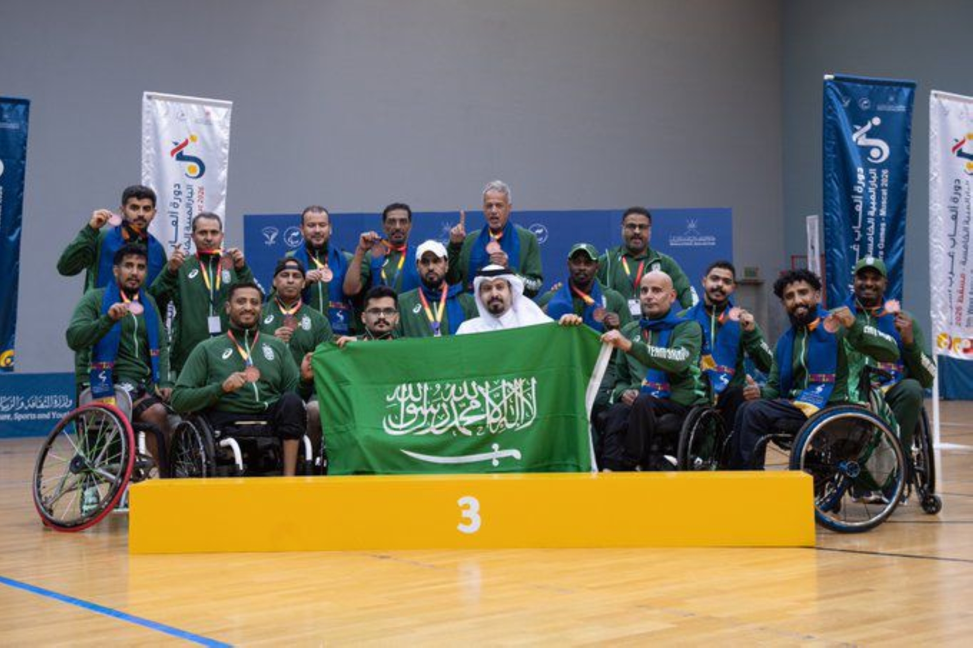 البارالمبية السعودية تحقق 80 ميدالية متنوعة بدورة ألعاب غرب آسيا