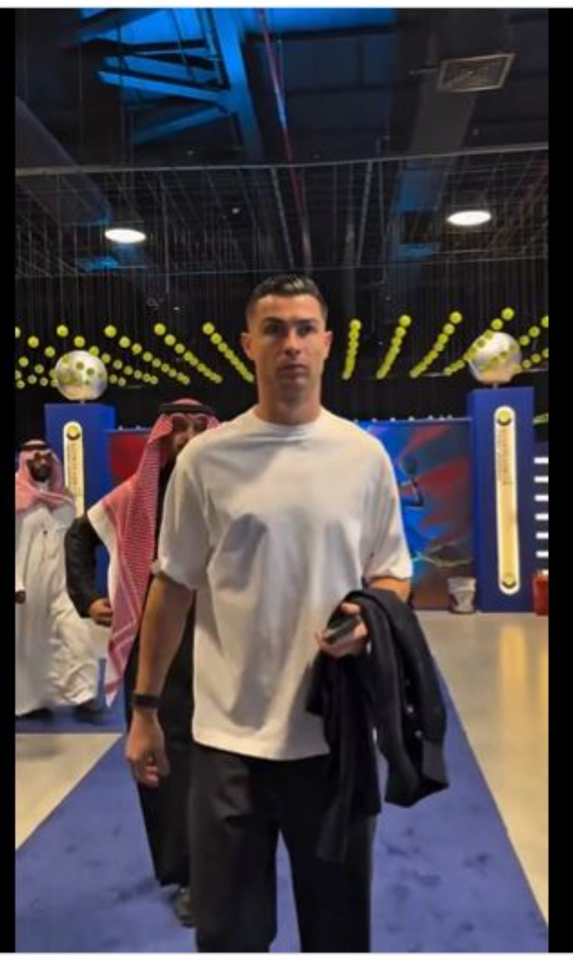 كريستيانو رونالدو يحضر بطولة بريمير بادل بـ"موسم الرياض"