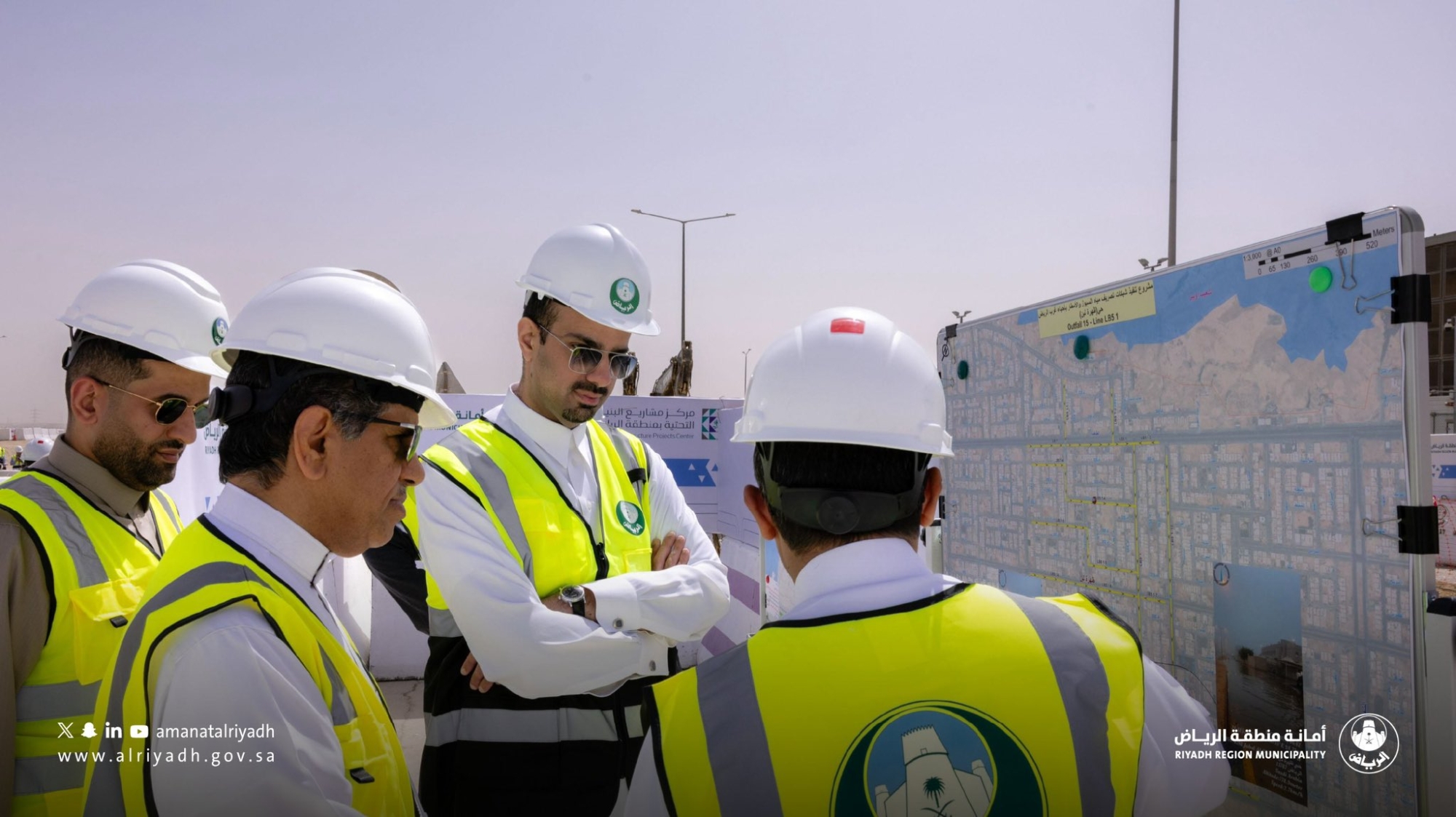 انطلاق مشاريع بلدية وتنموية بـ1.6 مليار في الرياض