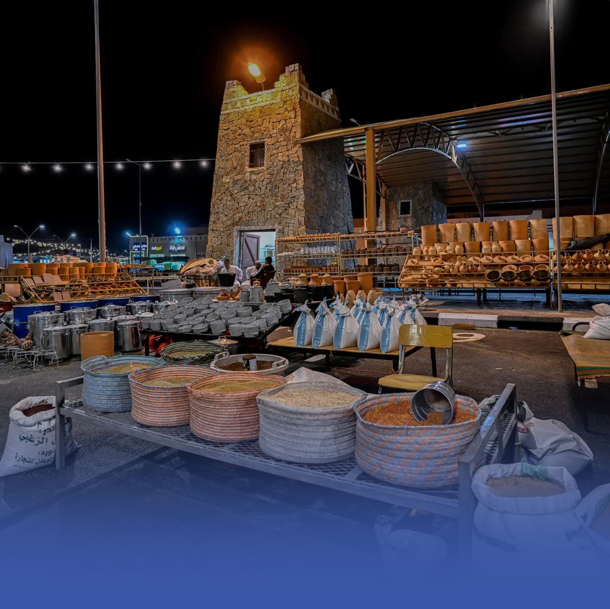 أسواق الباحة تُبرز الهوية الوطنية في يوم التأسيس