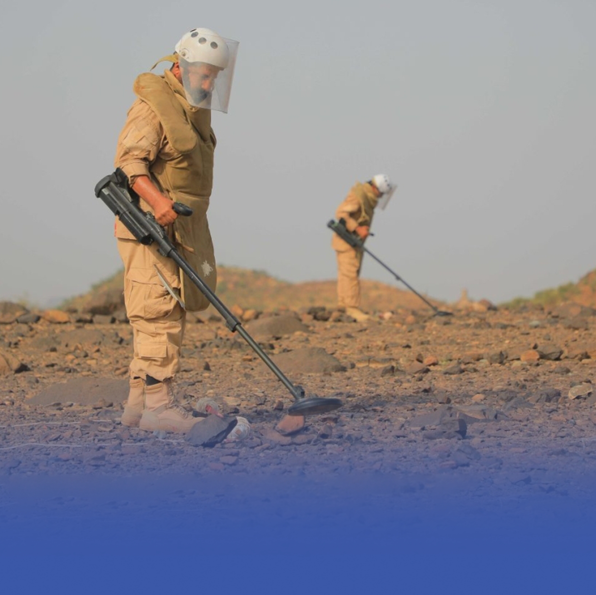 "مسام" ينزع 2676 لغمًا من اليمن خلال أسبوع