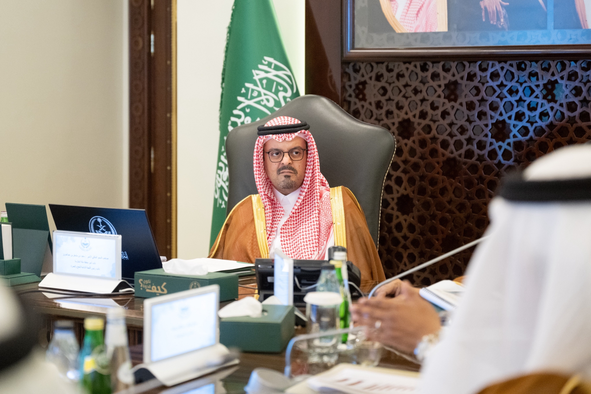 لجنة الحج والعمرة تبحث خطط الفترة المتبقية من رمضان