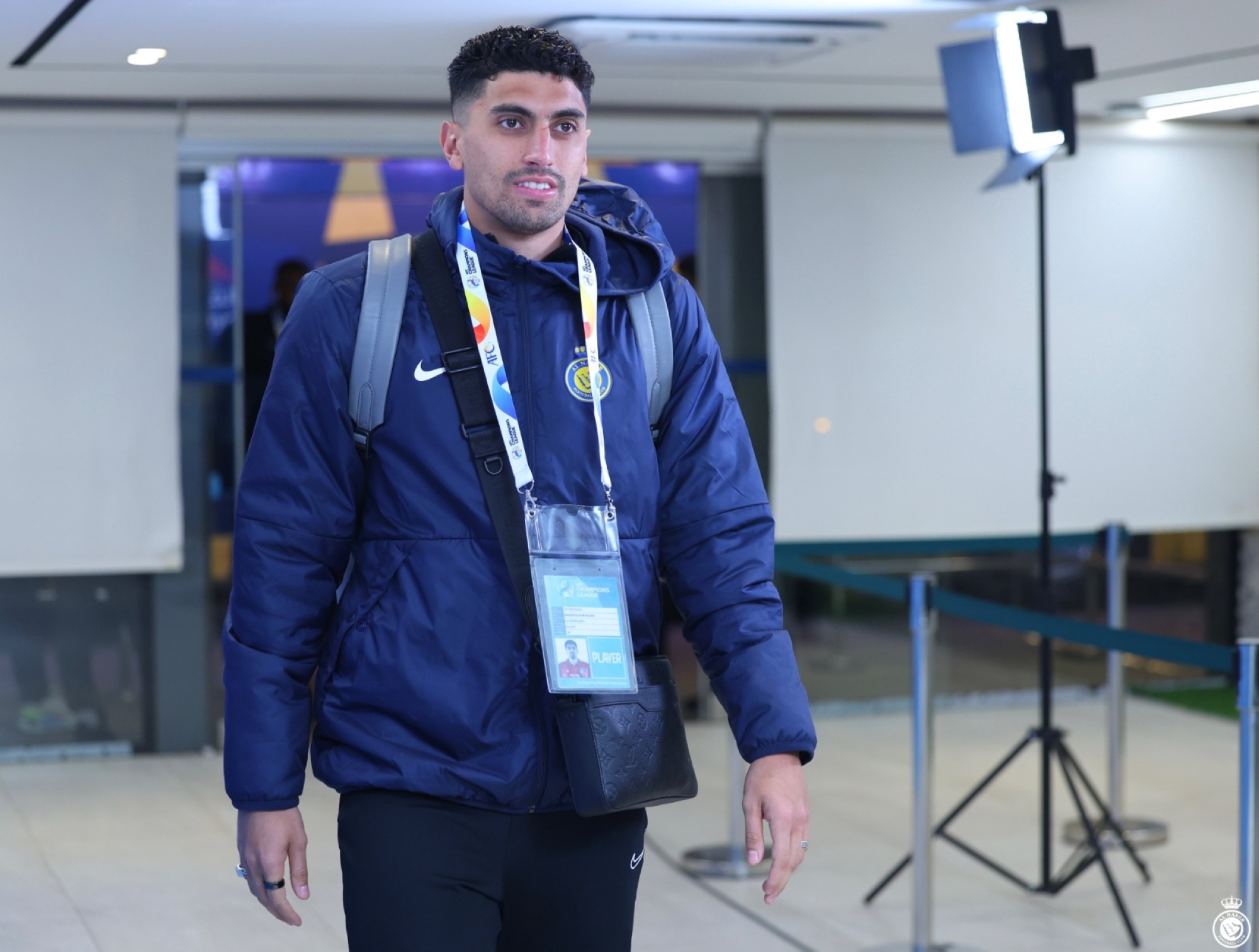 النصر يعلن إصابة راغد النجار بقطع في الرباط الصليبي