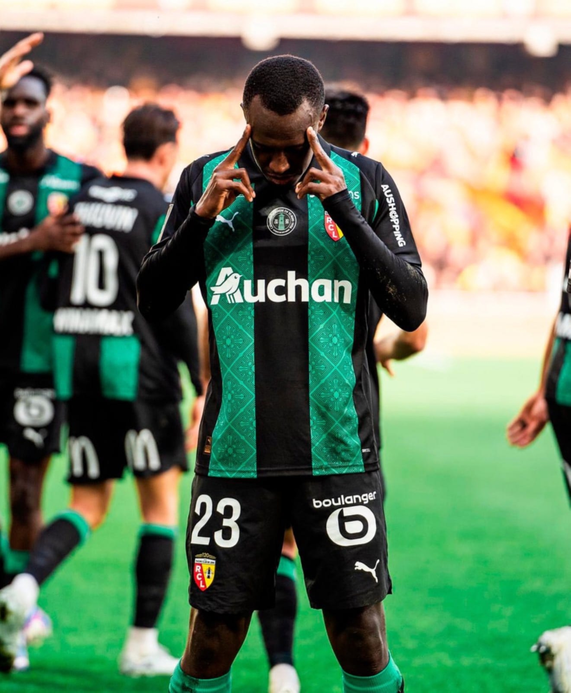 أول تعليق من "سعود" بعد قص شريط أهدافه مع لانس في الدوري