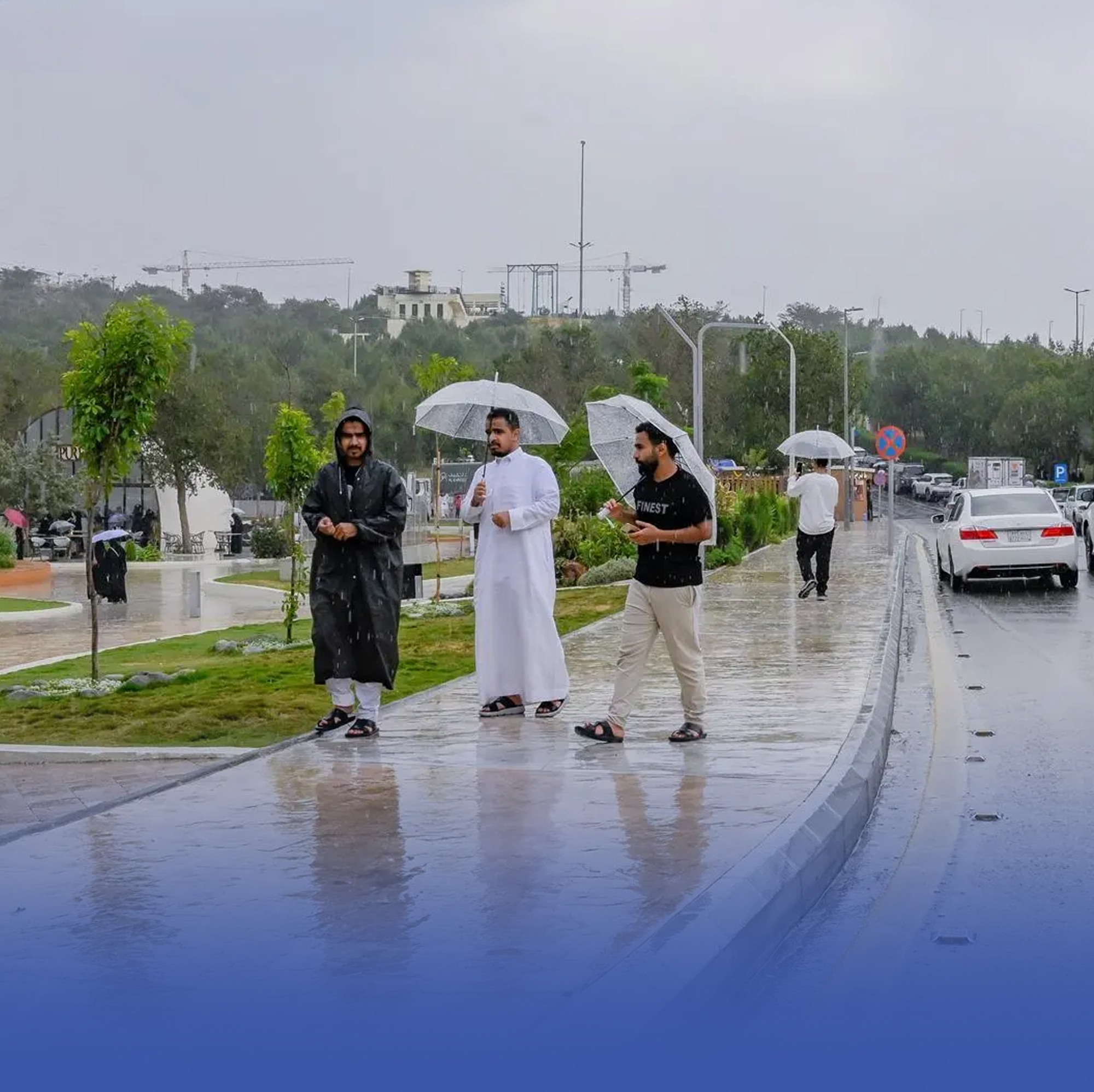 الباحة.. تدفق المياه ينعش السياحة بوادي الحمدة