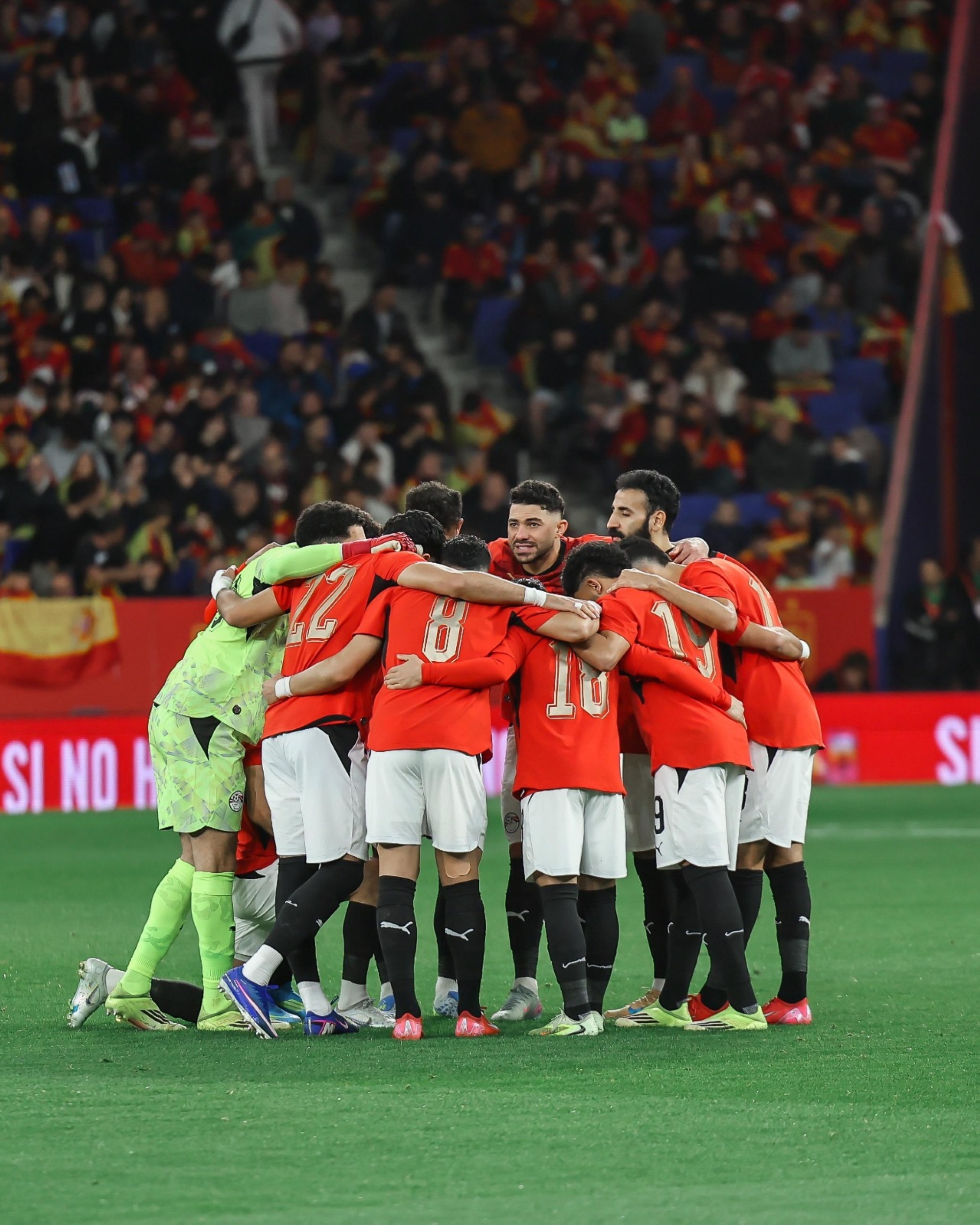 الاتحاد المصري يدين "الواقعة العنصرية المقيتة" في مباراة إسبانيا