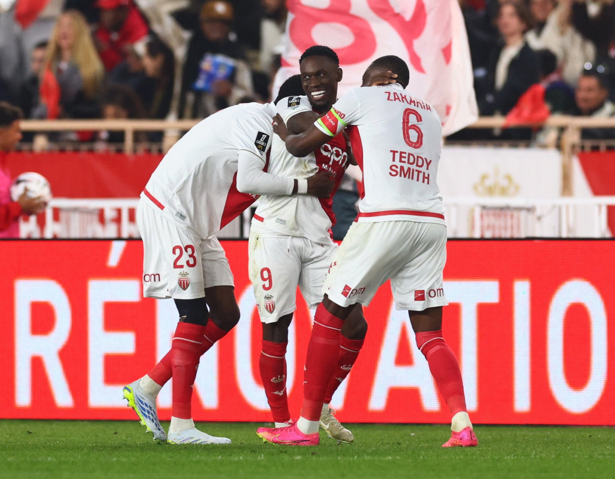 موناكو يحسم القمة أمام مارسيليا في الدوري الفرنسي