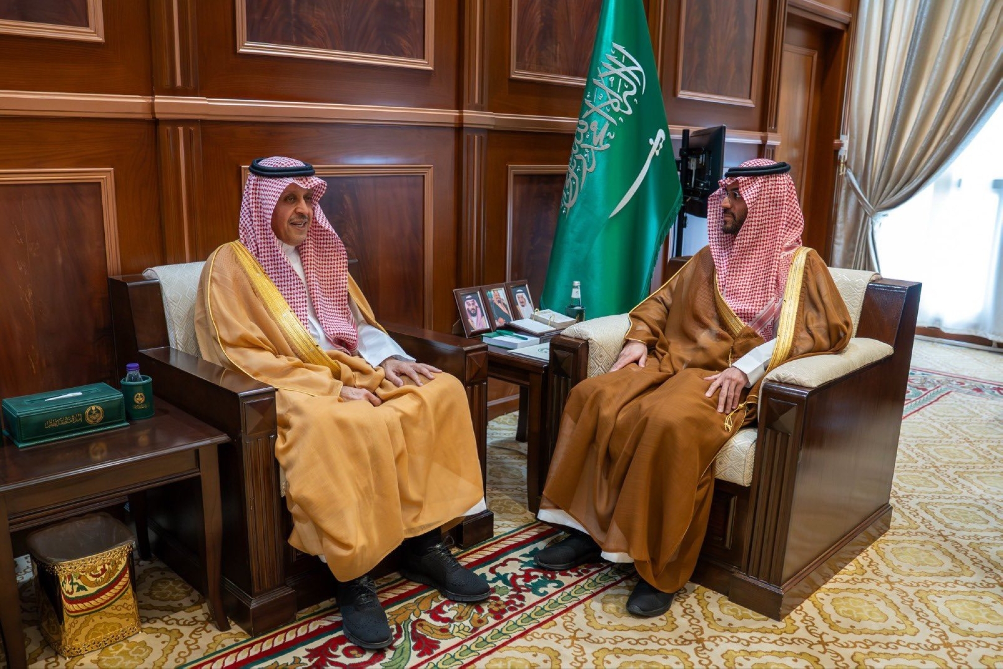 نائب أمير منطقة حائل يستقبل مساعد وزير الرياضة