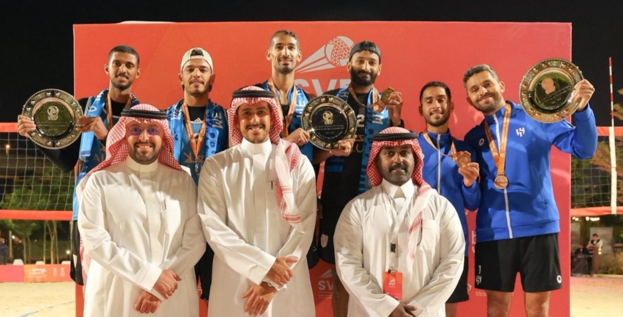 تتويج أبطال المملكة للأندية للكرة الطائرة الشاطئية في الرياض