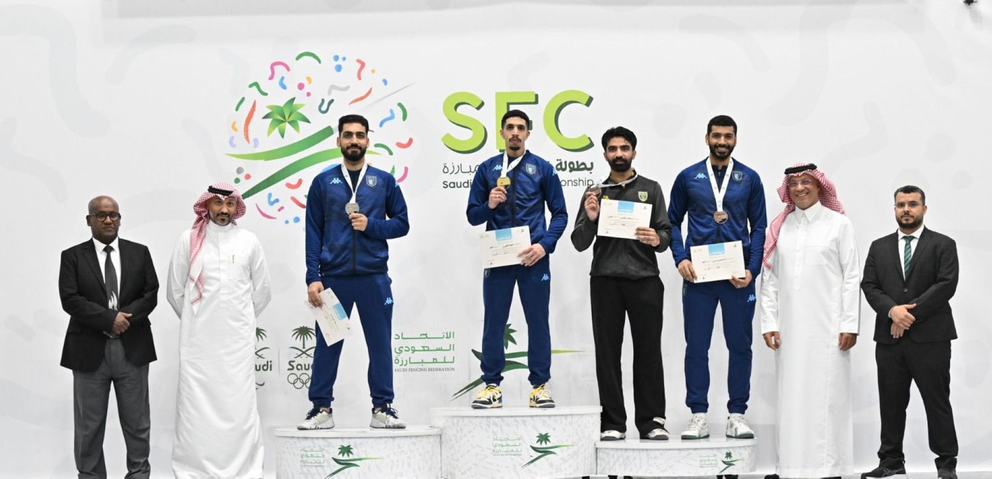 الجولة الماسية للمبارزة.. العلا يتوج بذهبيتي الأبيه والشيش