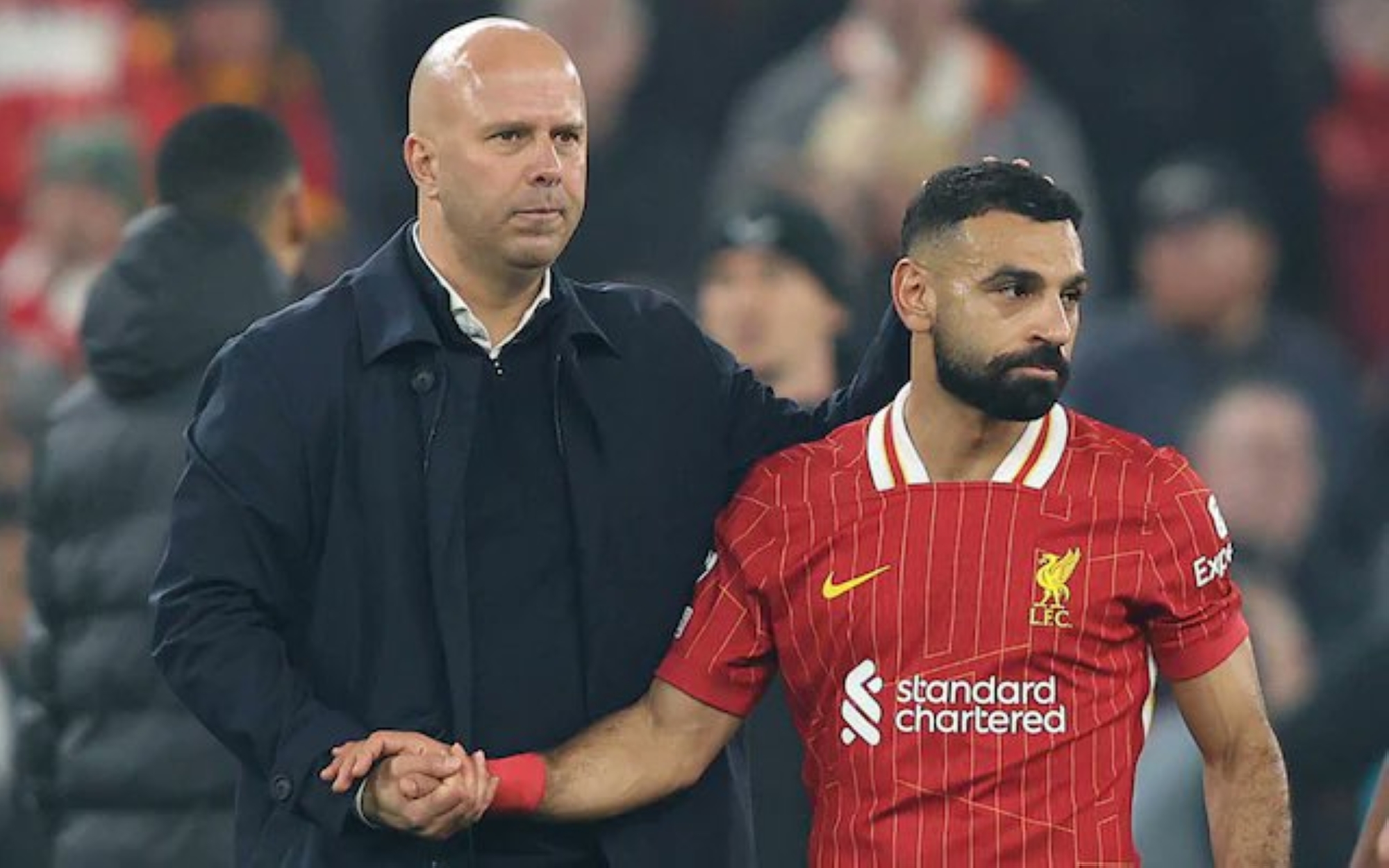 سلوت: صلاح سيغيب عن مواجهة مانشستر يونايتد