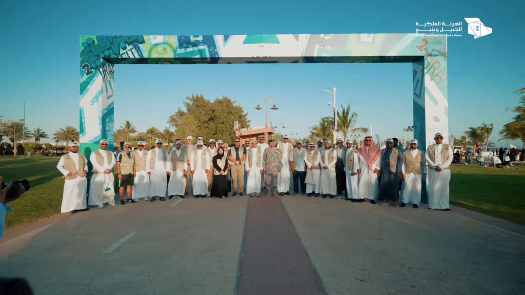 مواهب وطنية تتألق في مهرجان الفن الجرافيتي بينبع