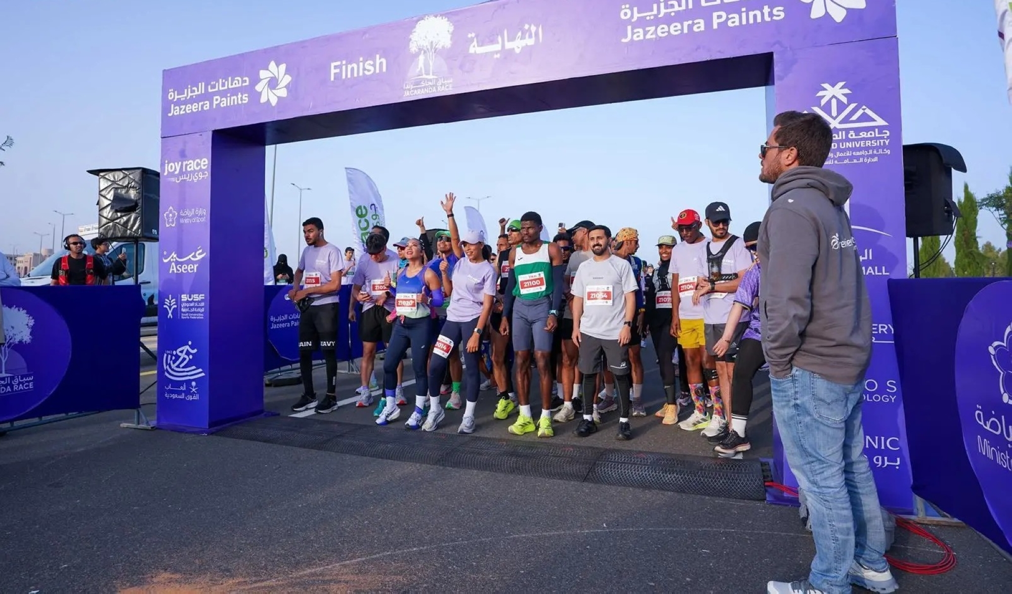اختتام فعاليات "ماراثون الجاكراندا 2026"
