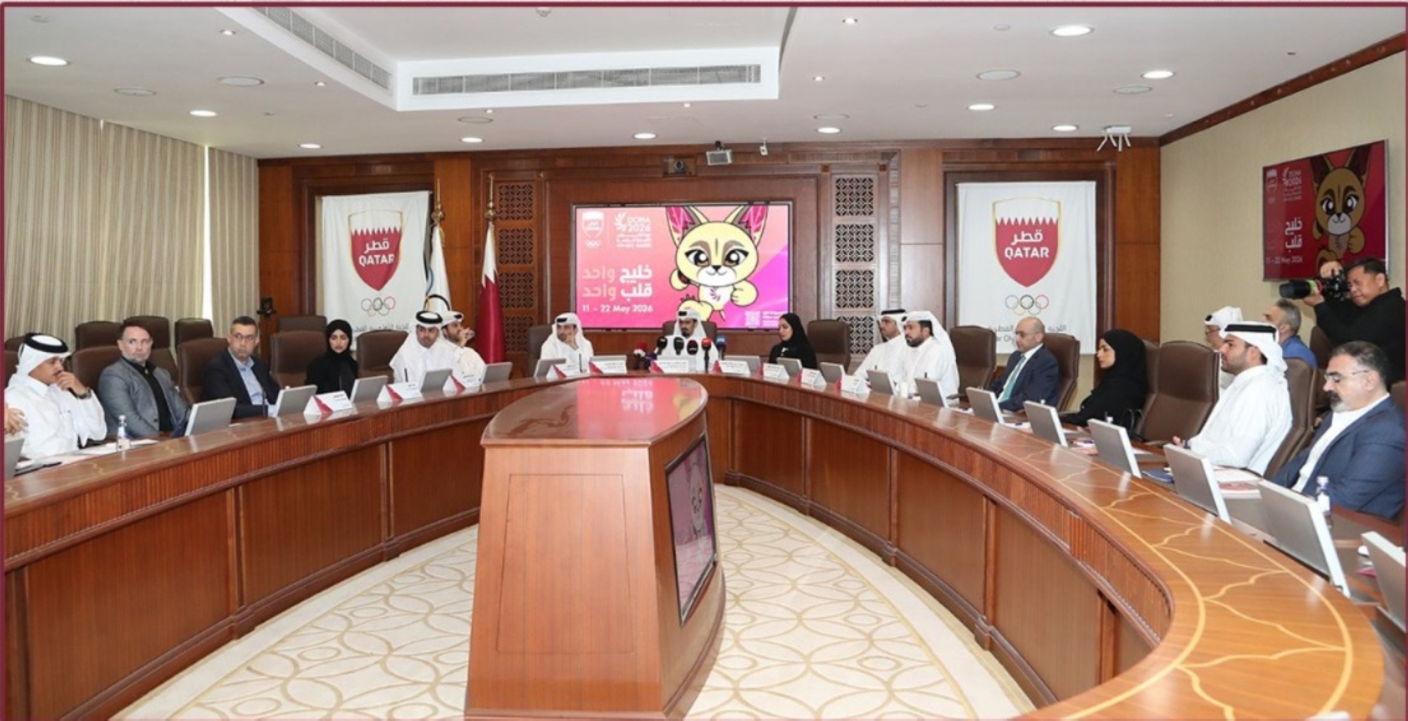 اللجنة المنظمة للألعاب الخليجية "الدوحة 2026" تؤكد جاهزيتها