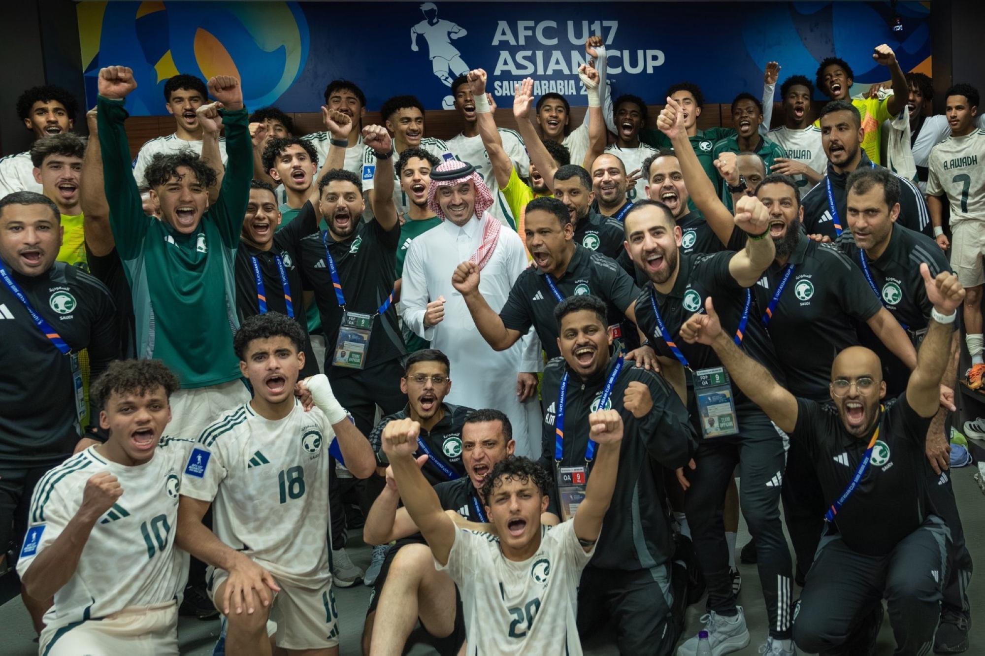 الفيصل يهنئ الأخضر تحت 17 بالتأهل إلى كأس العالم للناشئين