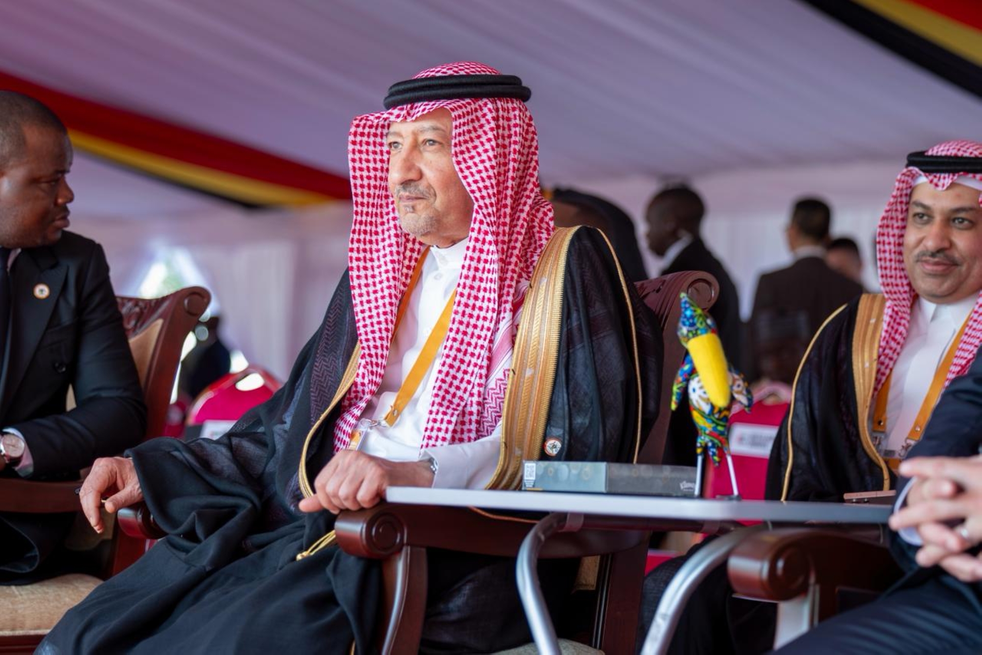 الخريجي يشارك في حفل مراسم تنصيب رئيس أوغندا