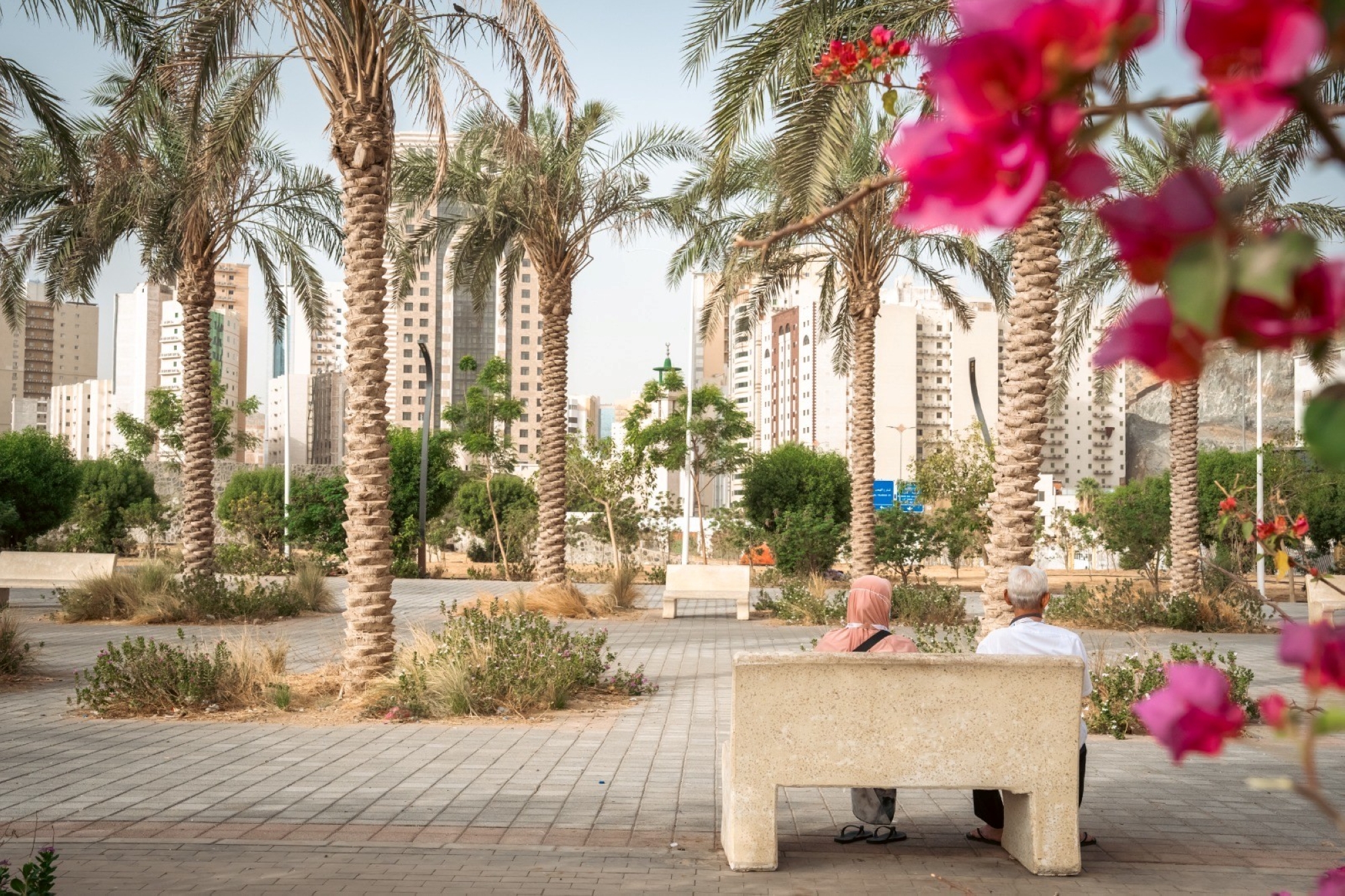 حدائق مكة.. روح متجددة تستقبل ضيوف الرحمن