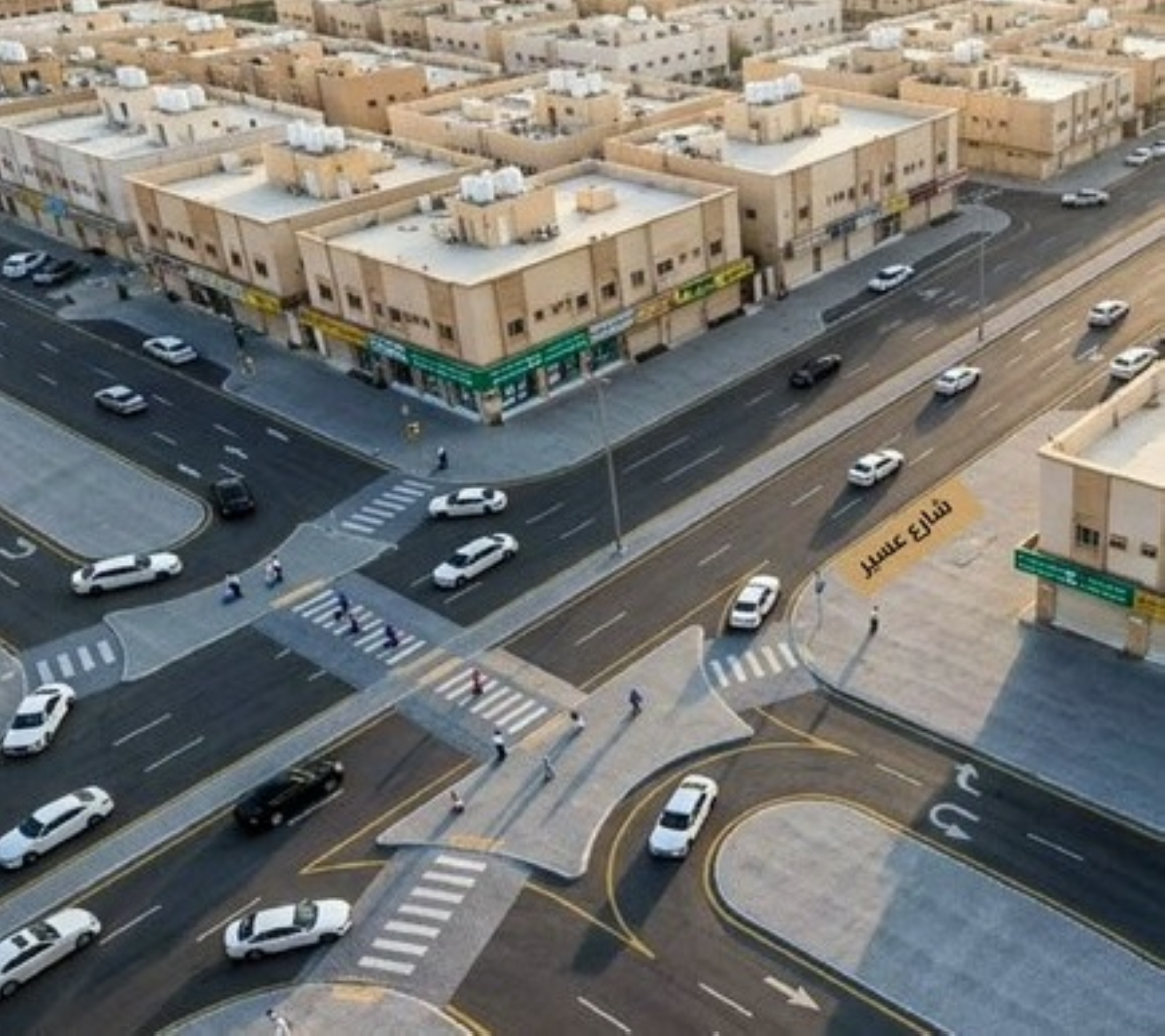 تطوير تقاطُع حيوي بحي ظهرة لبن في الرياض