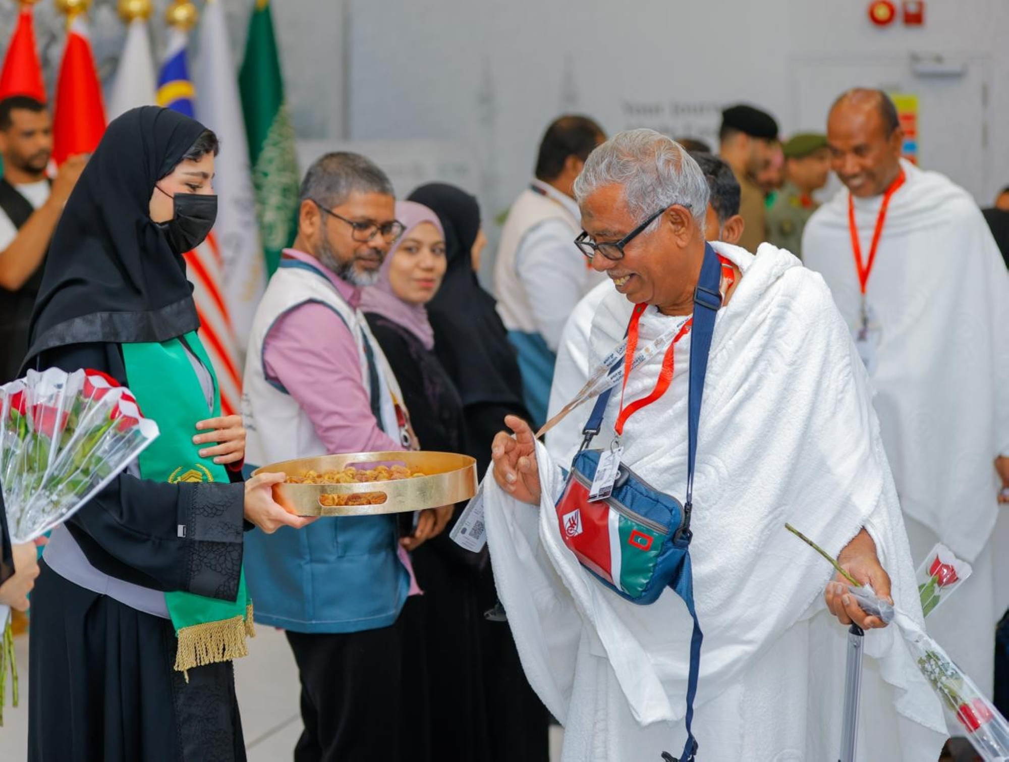 وصول أولى رحلات حجاج المالديف إلى جدة