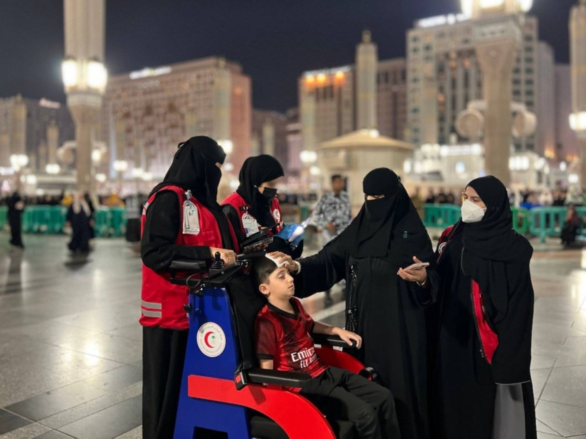 "الهلال الأحمر": 200 عربة و71 نقطة إسعافية للحجاج