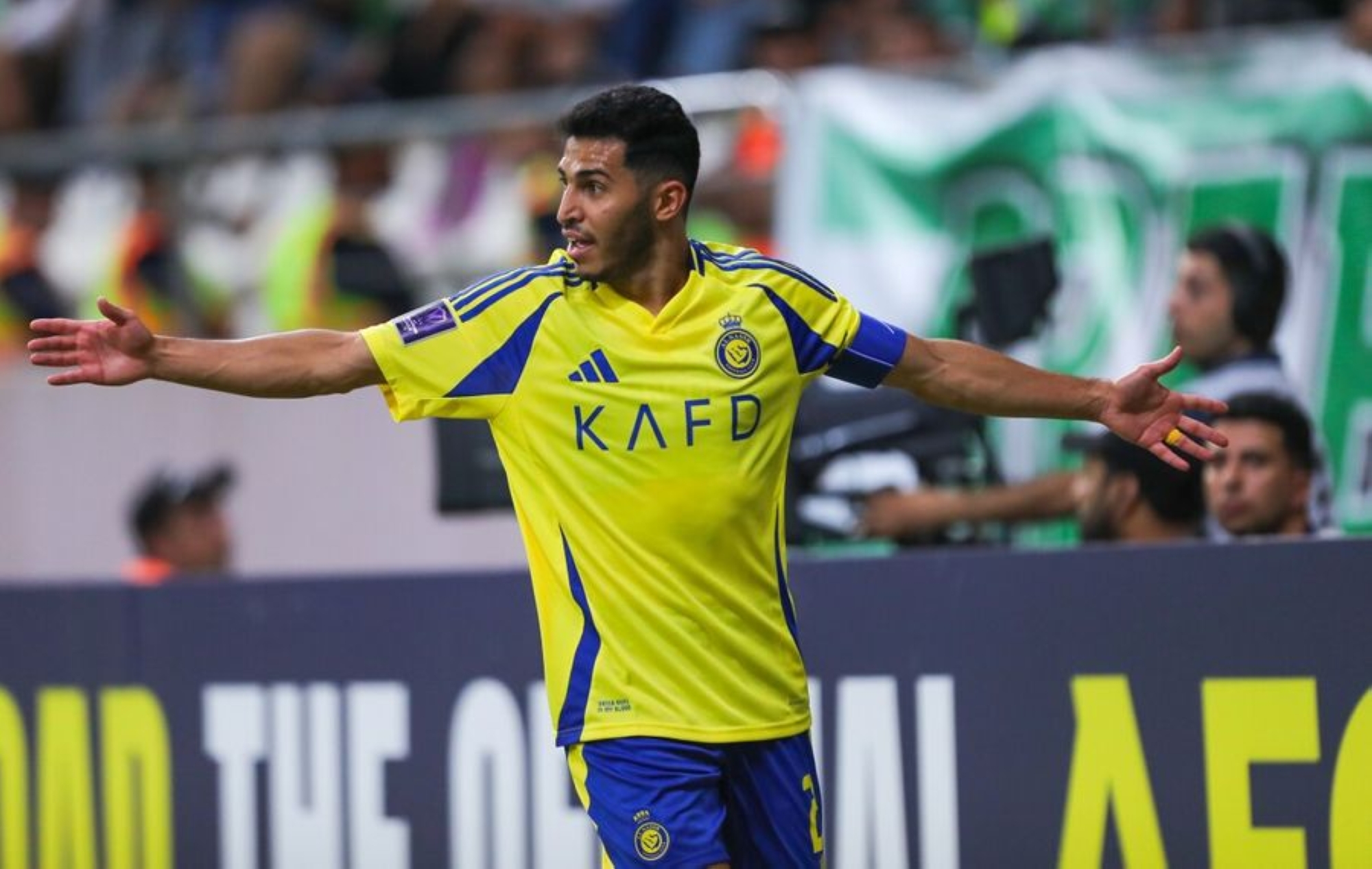 النصر يعلن إصابة الغنام بقطع جزئي في الرباط الصليبي