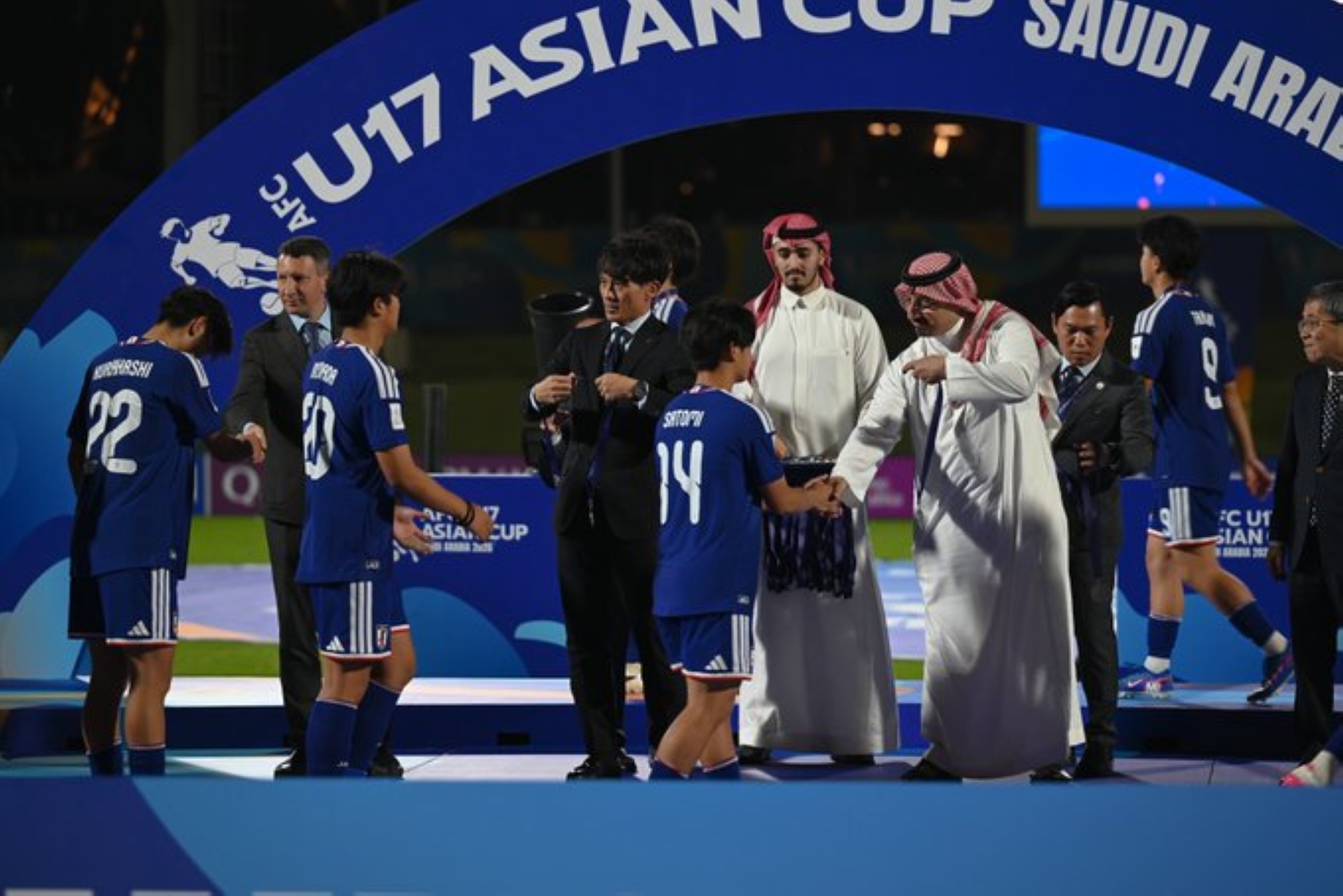 "المسحل" يتوّج المنتخب الياباني بكأس آسيا للناشئين